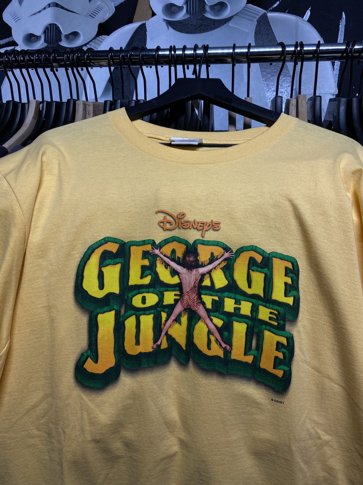 Disney × Vintage Vintage 90’s George of the Jungle T-Shirt Disney Movie XL Size US XL / EU 56 / 4 - 2 Thumbnail