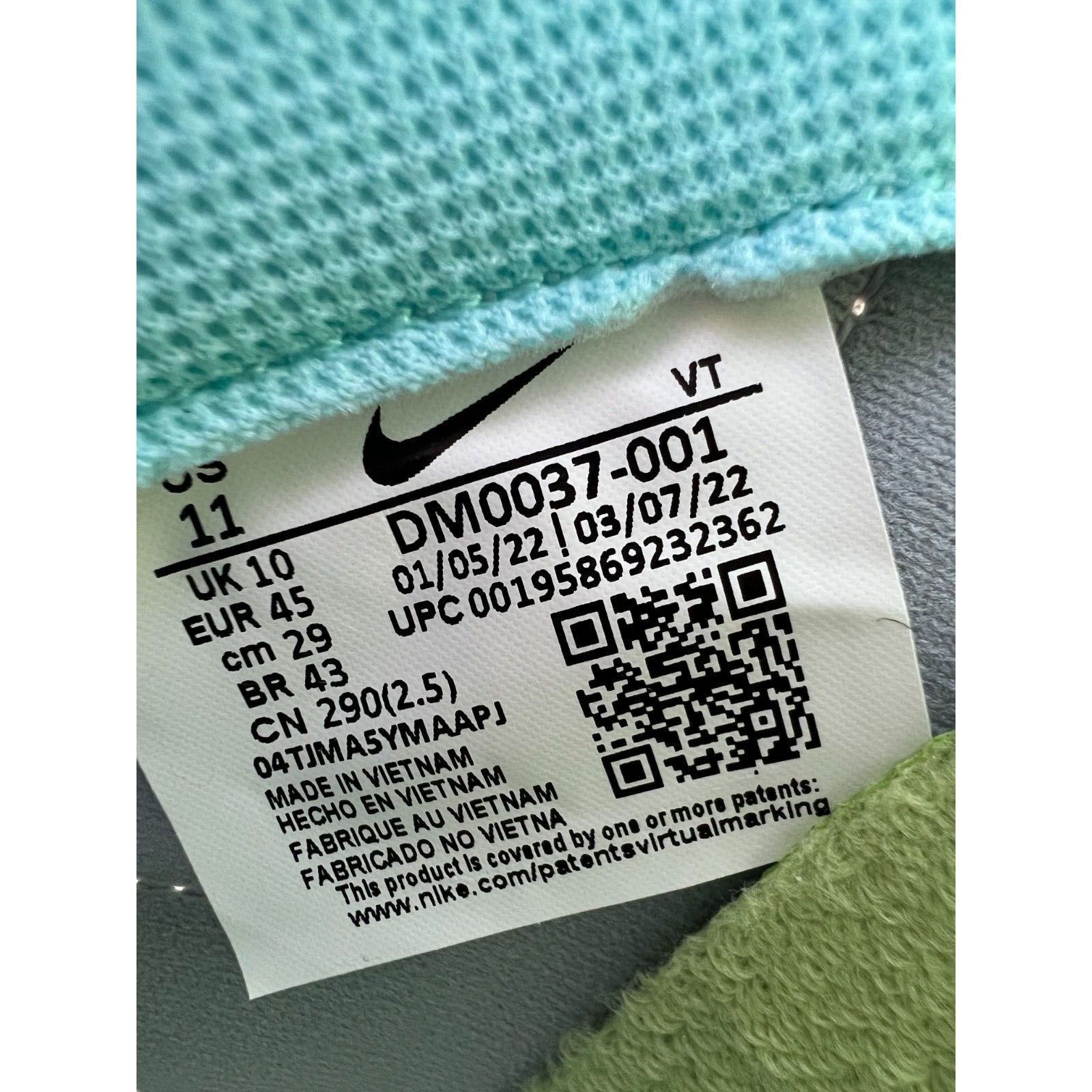 Nike Nike Air Max Pre-Day SE Wolf Grey Sail Rift Blue Men's 11, Size US 11 / EU 44 - 3 Thumbnail