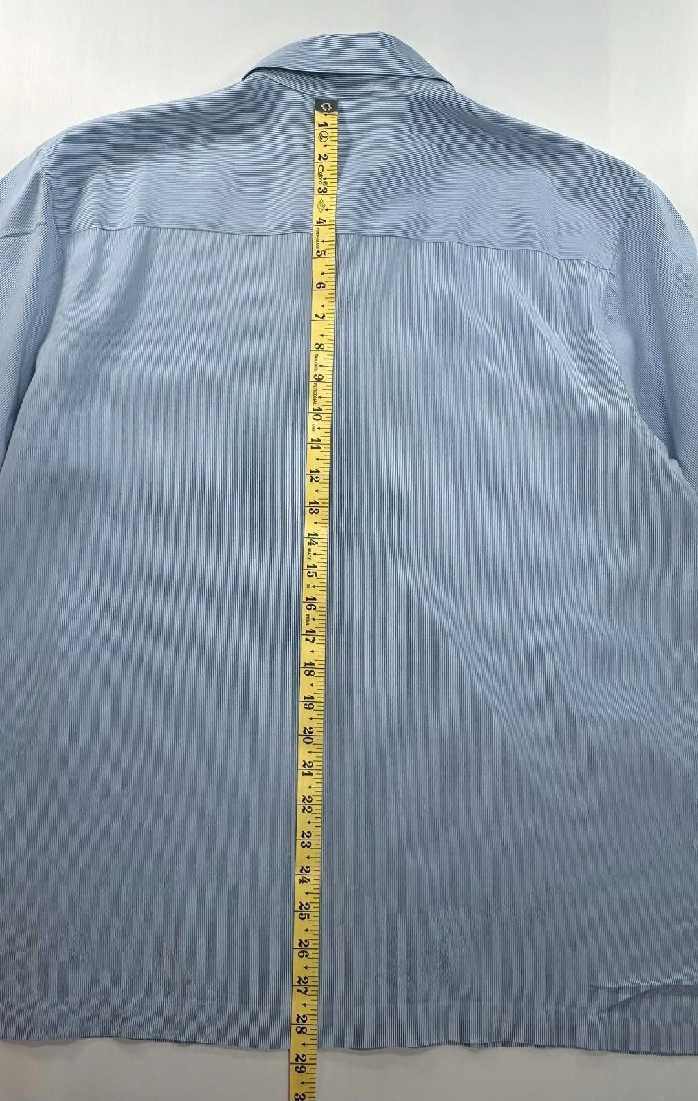 Quiksilver Quiksilver Striped Short Sleeve Button Up Shirt Blue Mens M Size US M / EU 48-50 / 2 - 3 Thumbnail
