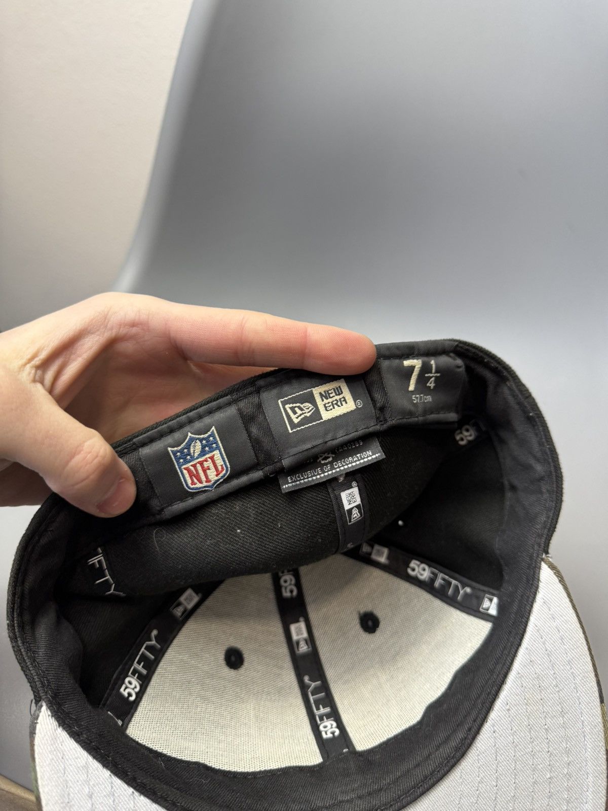 NFL Vintage Los Angeles Raiders Snapback Hat Size ONE SIZE - 11 Thumbnail