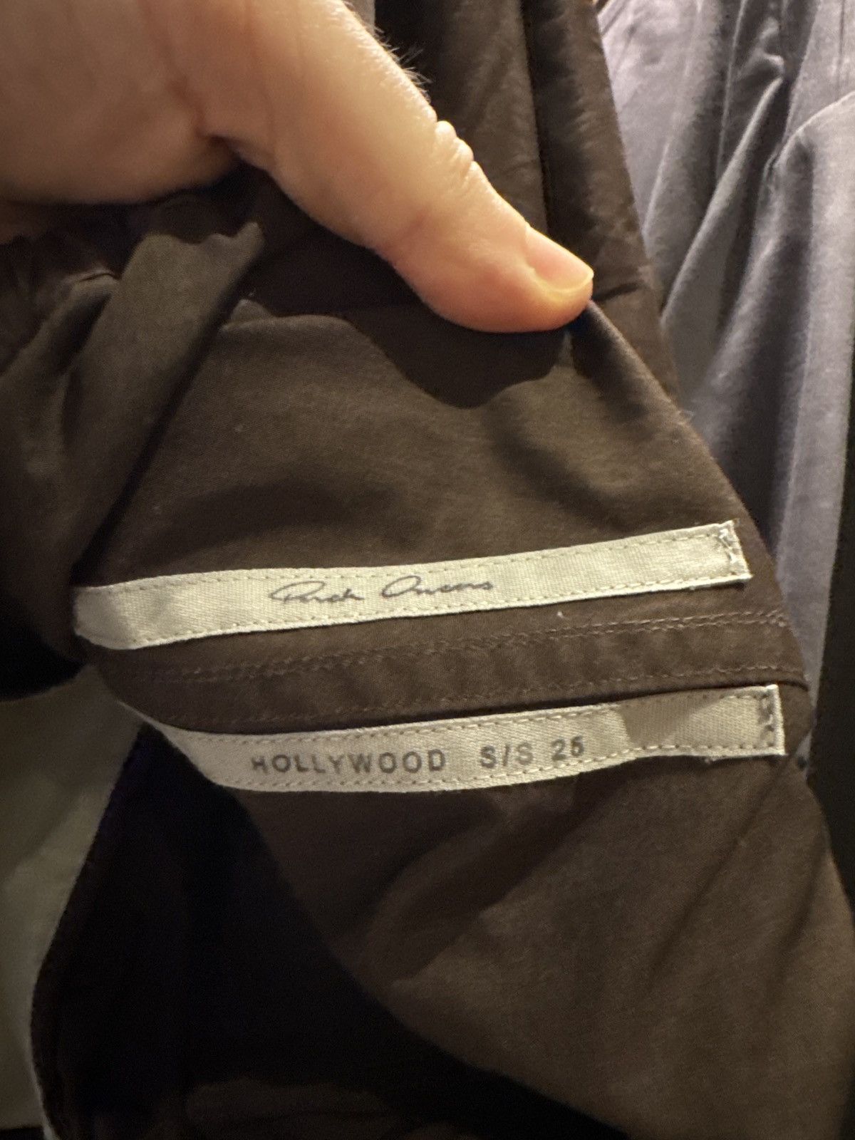 Rick Owens Rick Owens SS25 Brown Dietrich Trousers (EU50) Size US 32 / EU 48 - 7 Thumbnail