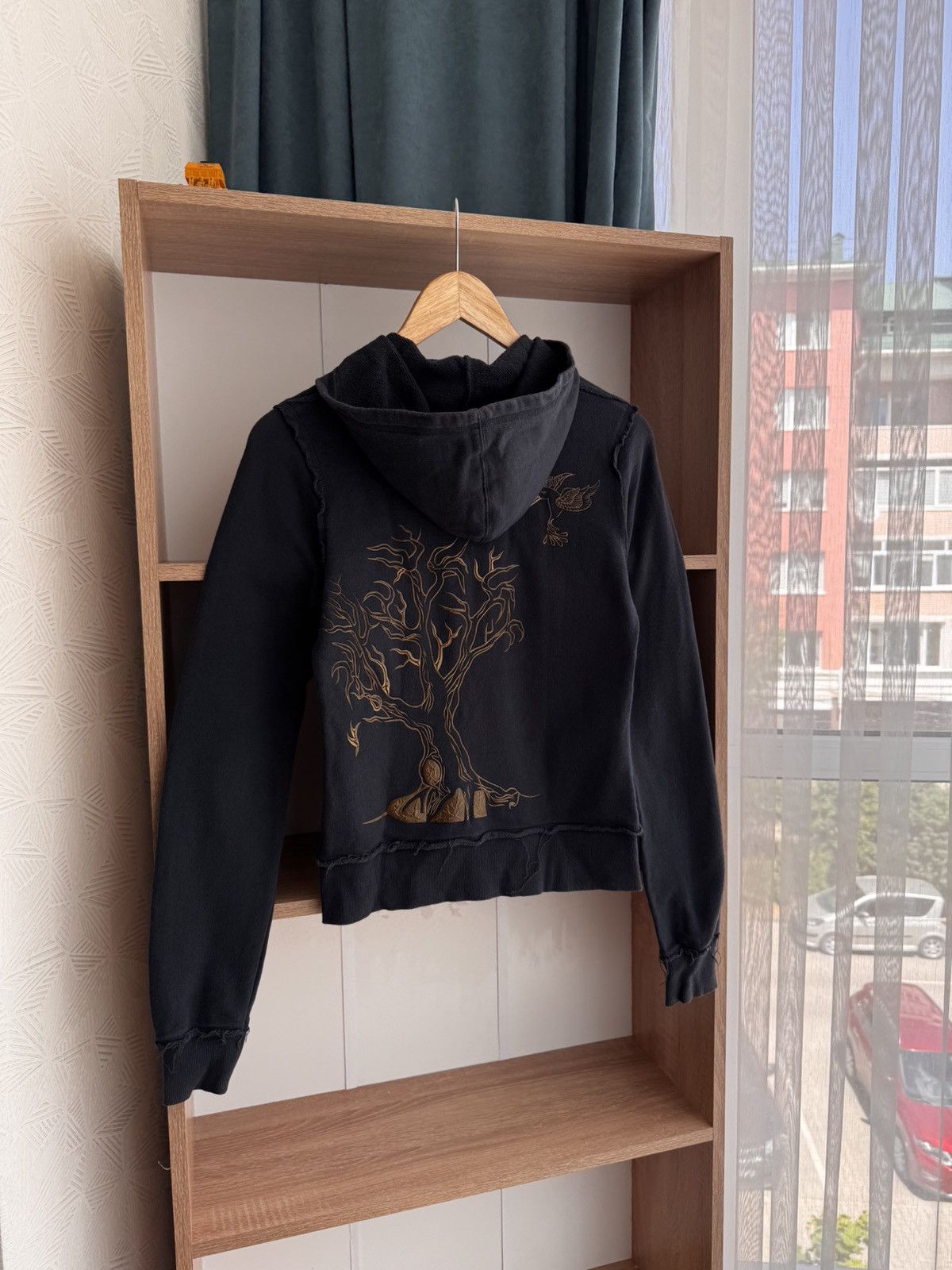 Vintage Vintage Ed Hardy by Christian Audigier Style W’ Bird Hoodie Size S / US 4 / IT 40 - 6 Thumbnail
