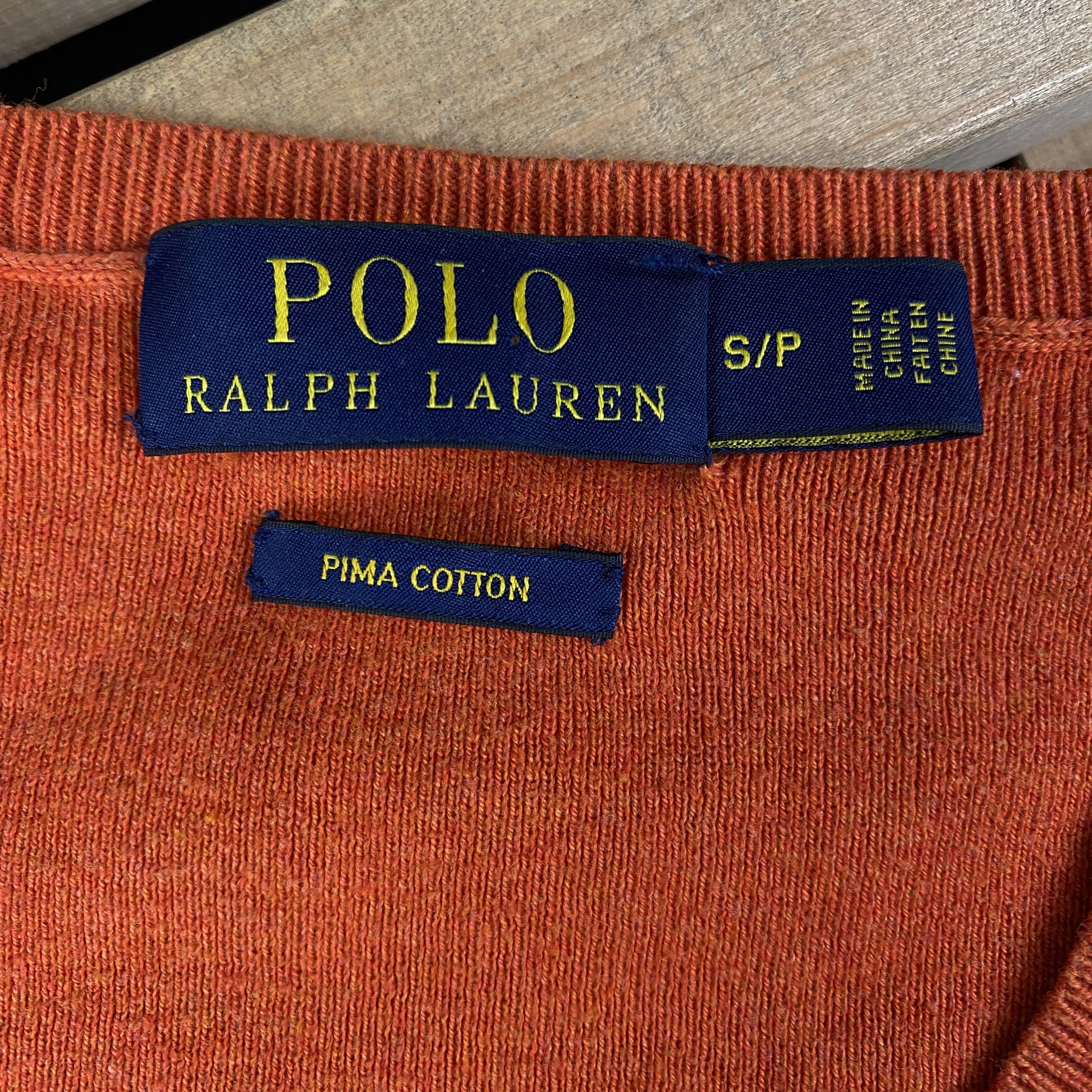 Polo Ralph Lauren × Ralph Lauren Mens Jumper Sweater V Neck Polo Ralph Lauren Size S Size US S / EU 44-46 / 1 - 5 Thumbnail