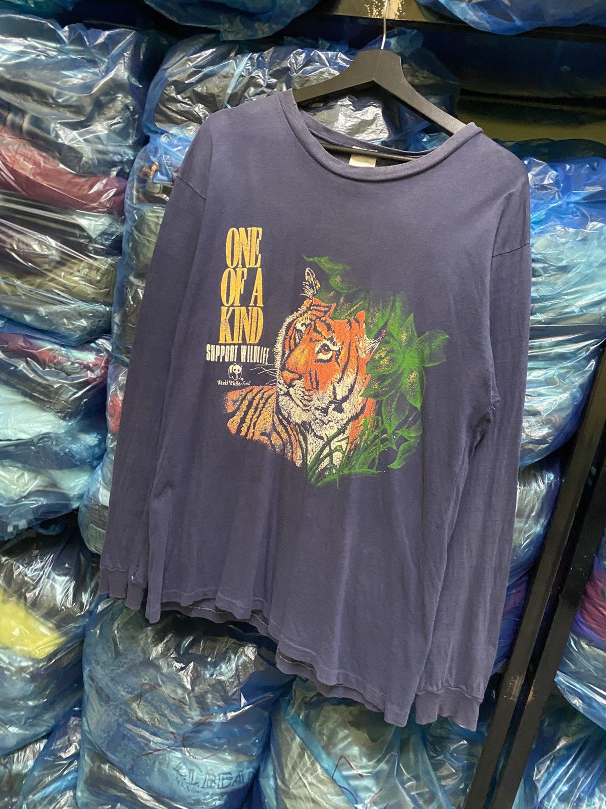 WWF VINTAGE HABITAT TIGER LS SHIRT Size US M / EU 48-50 / 2 - 2 Thumbnail