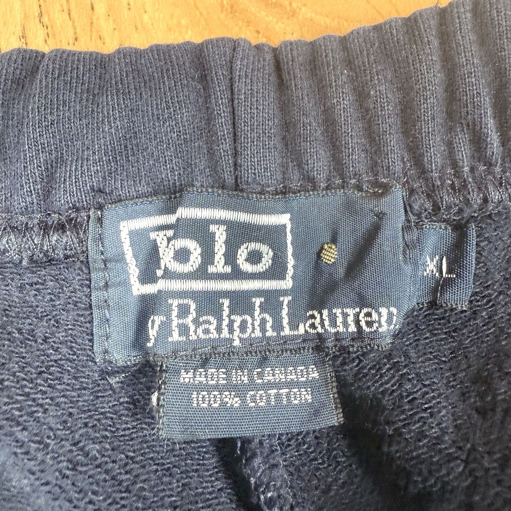 Polo Ralph Lauren VINTAGE Polo Ralph Lauren Sweat Shorts Mens XL Blue Made In Canada XL Regular Men Sweat Shorts Blue Polo Ralph Lauren VINTAGE Canada Size US XL / EU 56 / 4 - 4 Thumbnail