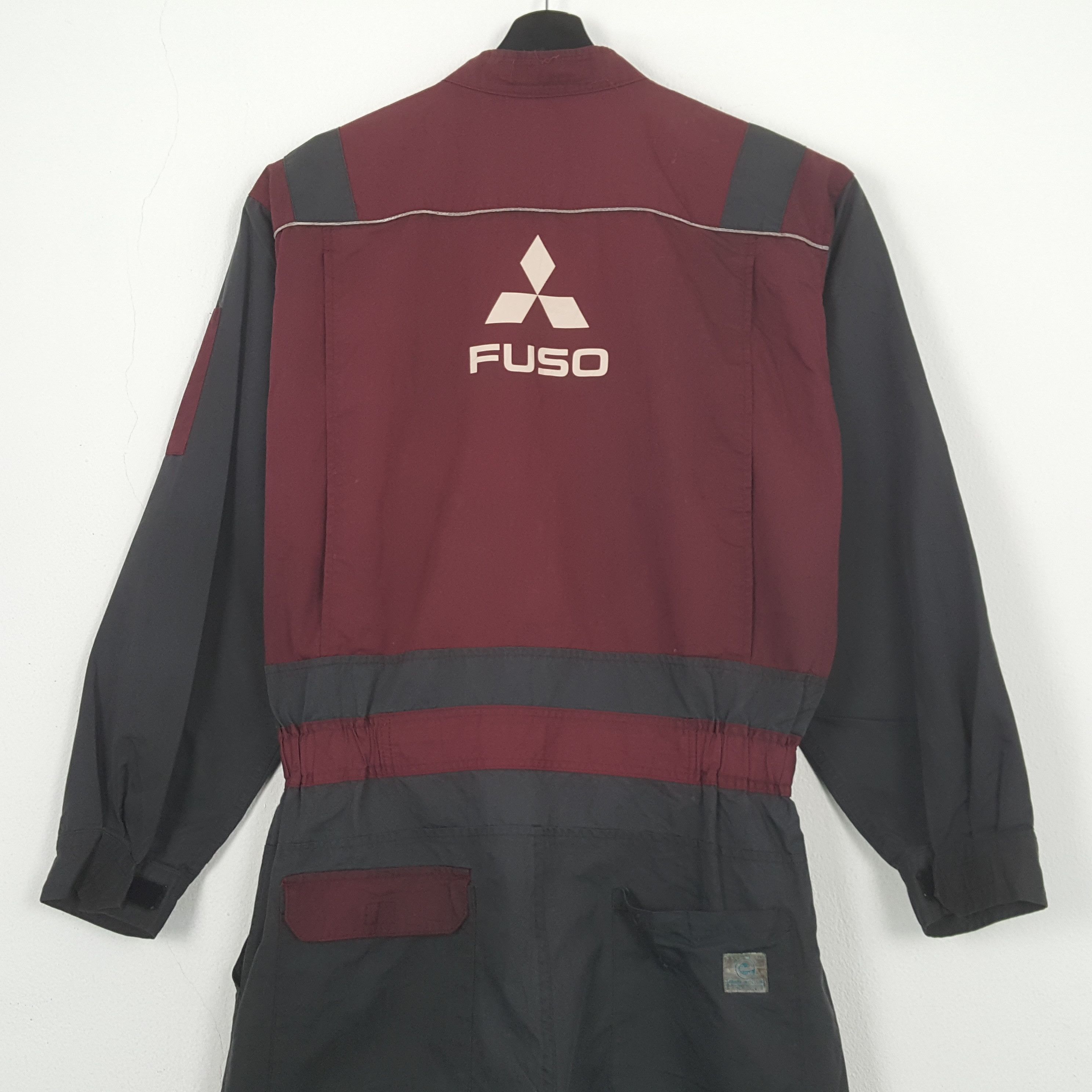Vintage Mitsubishi Fuso Racing Workwear Coverall C298N11 Size US M / EU 48-50 / 2 - 2 Thumbnail