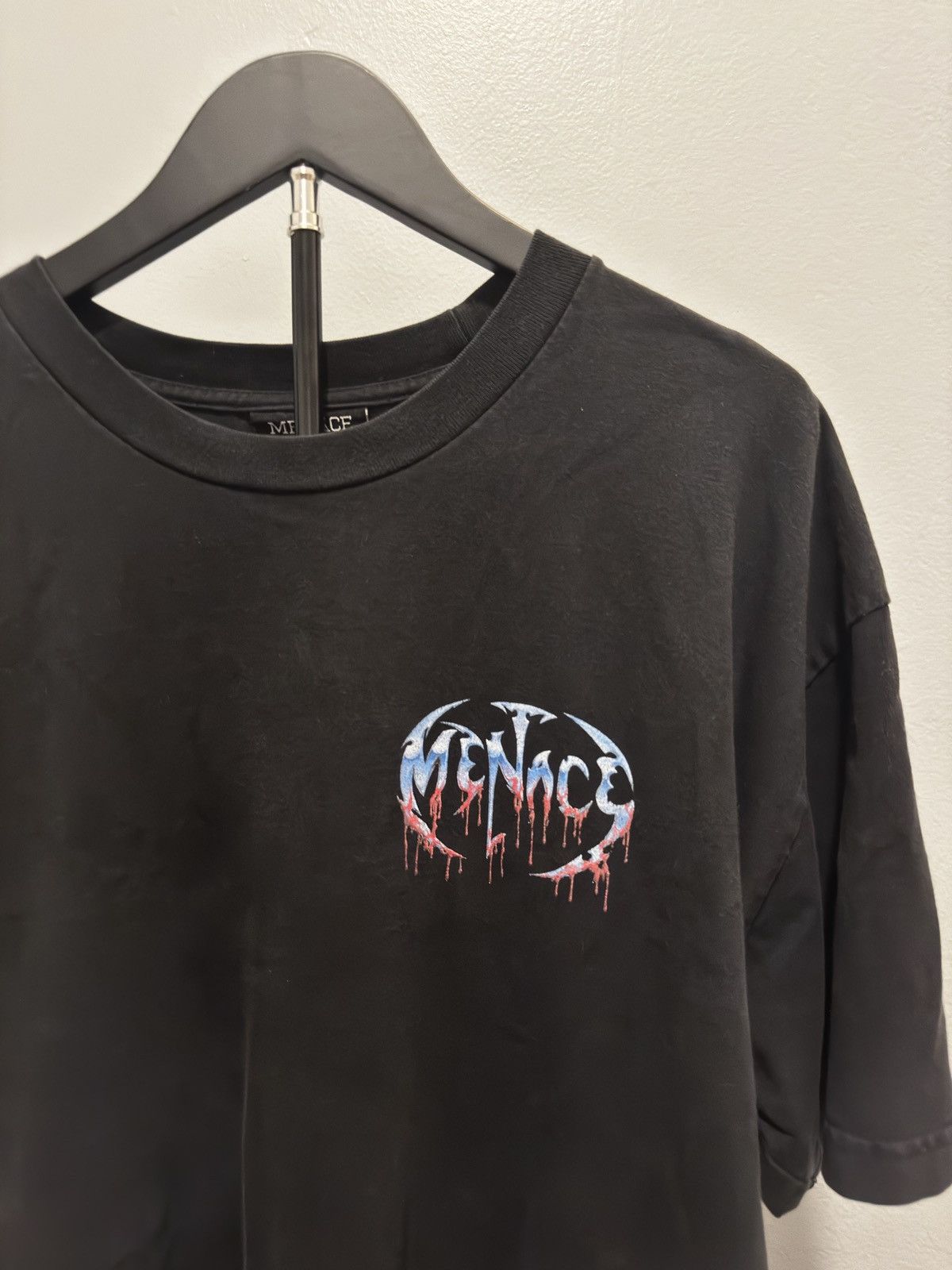Menace Menace Los Angeles ‘Obituary’ Shirt Size US XL / EU 56 / 4 - 2 Thumbnail