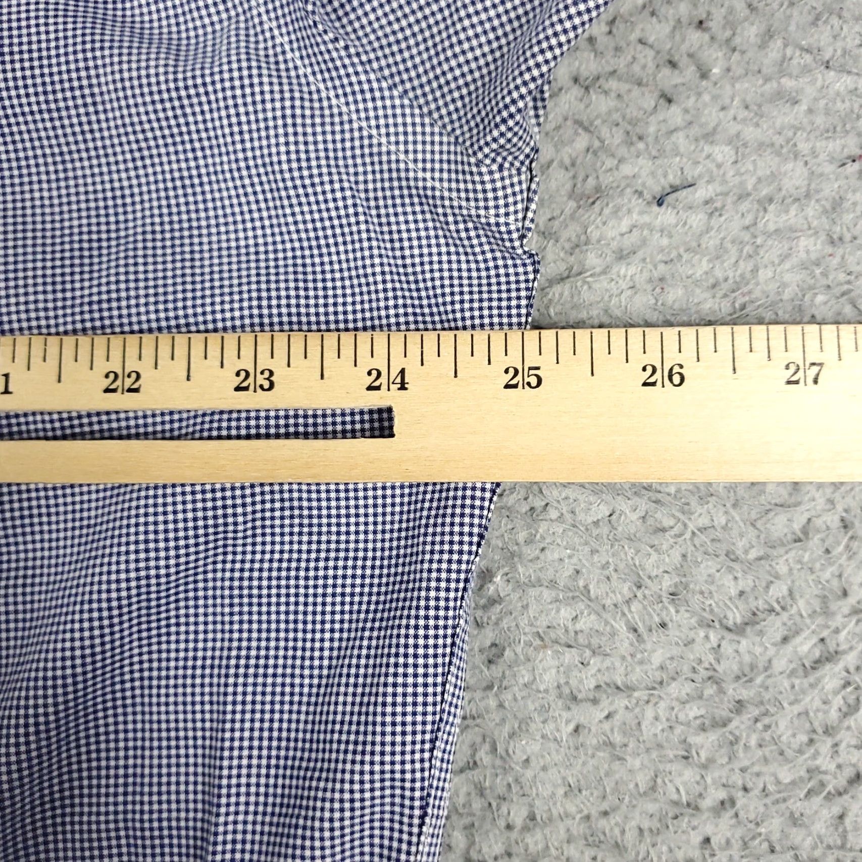 Ralph Lauren Ralph Lauren Dress Shirt Men's Regular 16.5 Blue Long Sleeve Button-Down Cotton Size 42R - 7 Thumbnail