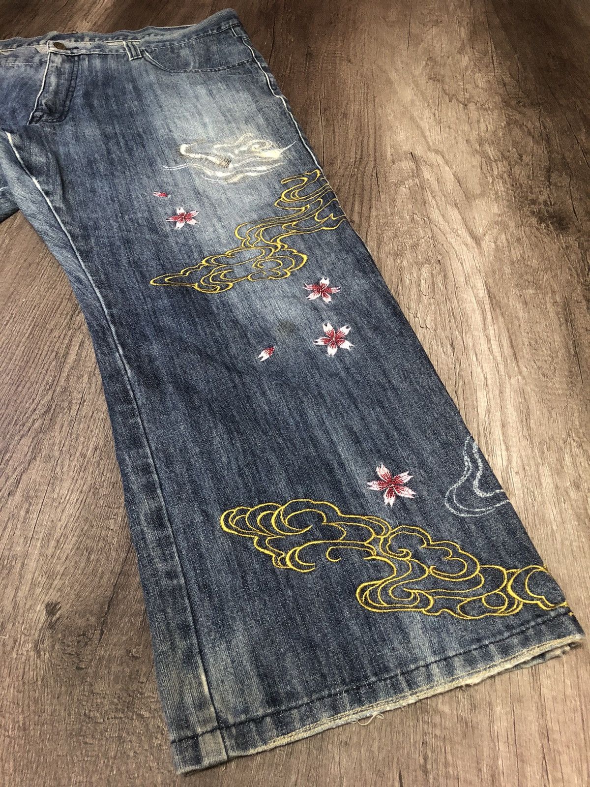 Designer × Japanese Brand VOMANIE JAPANESE JEANS SUKAJAN STYLE Size US 40 / EU 56 - 11 Thumbnail