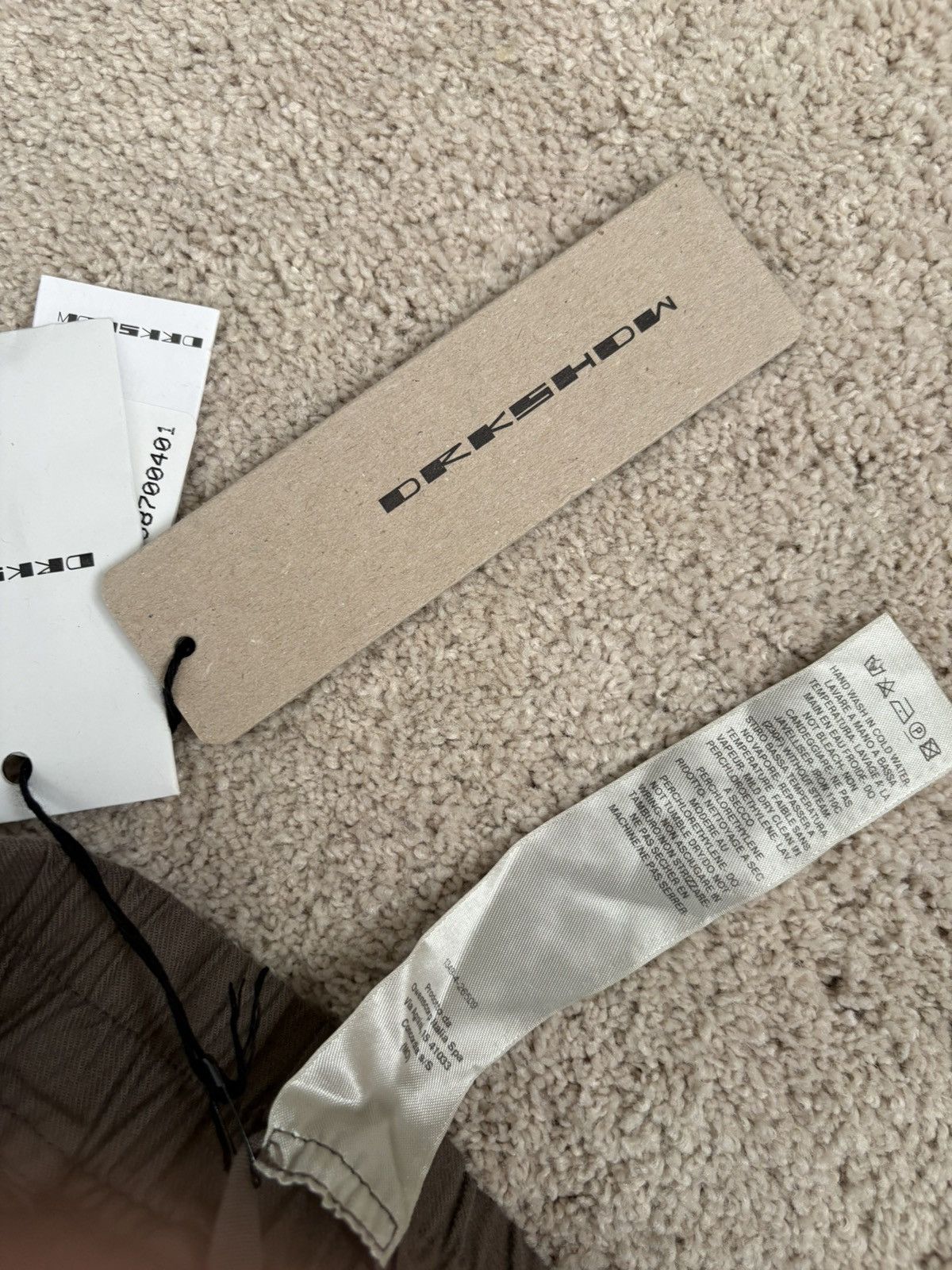 Rick Owens Drkshdw Rick Owens DRKSHDW grey cargobelas Size US 28 / EU 44 - 7 Thumbnail
