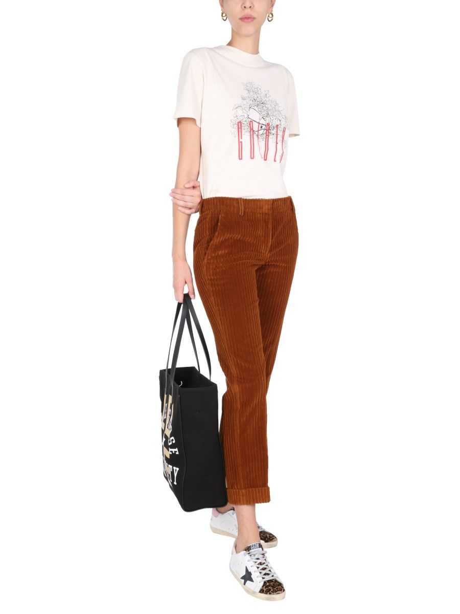 Golden Goose o1y0725 Casual Pant in Tan Size 30" / US 8 / IT 44 - 4 Thumbnail