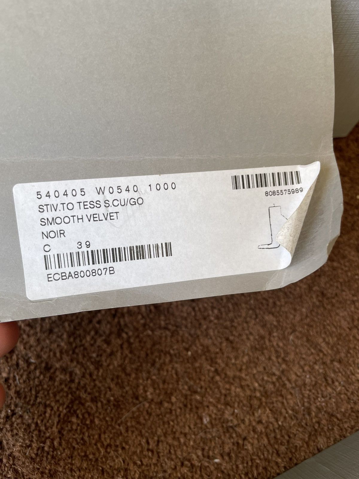 Balenciaga Balenciaga Velvet Heeled boots Size US 8 / IT 38 - 8 Thumbnail
