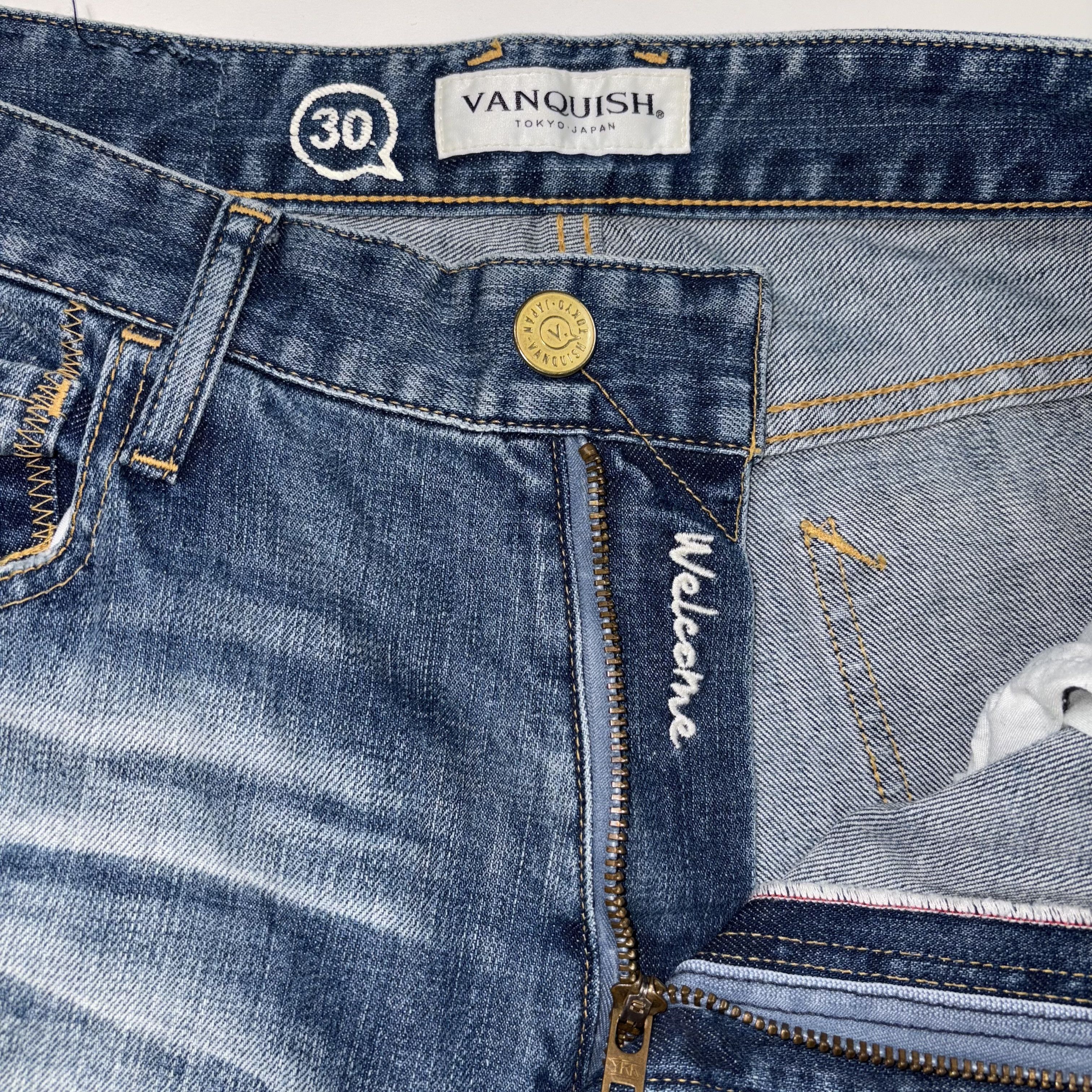 Japanese Brand × Vanquish Vanquish Denim Patchwork Jeans Japan Size US 30 / EU 46 - 5 Thumbnail