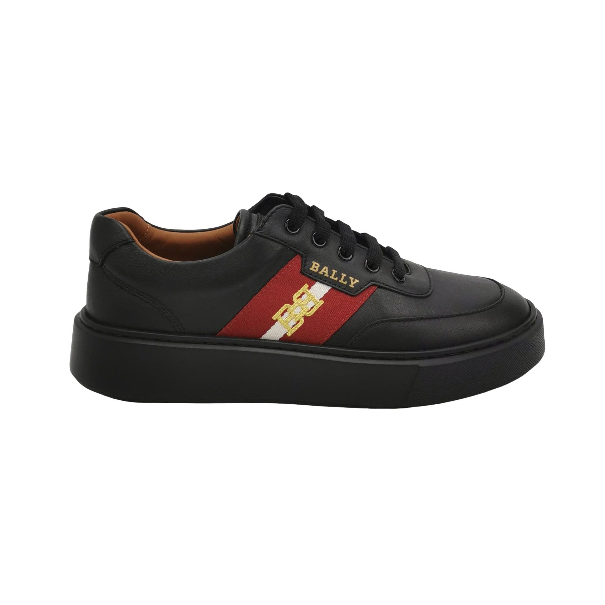 Bally Bally Stripe Leather Low-Top Sneakers EU 40 Size US 7 / EU 40 - 1 Thumbnail