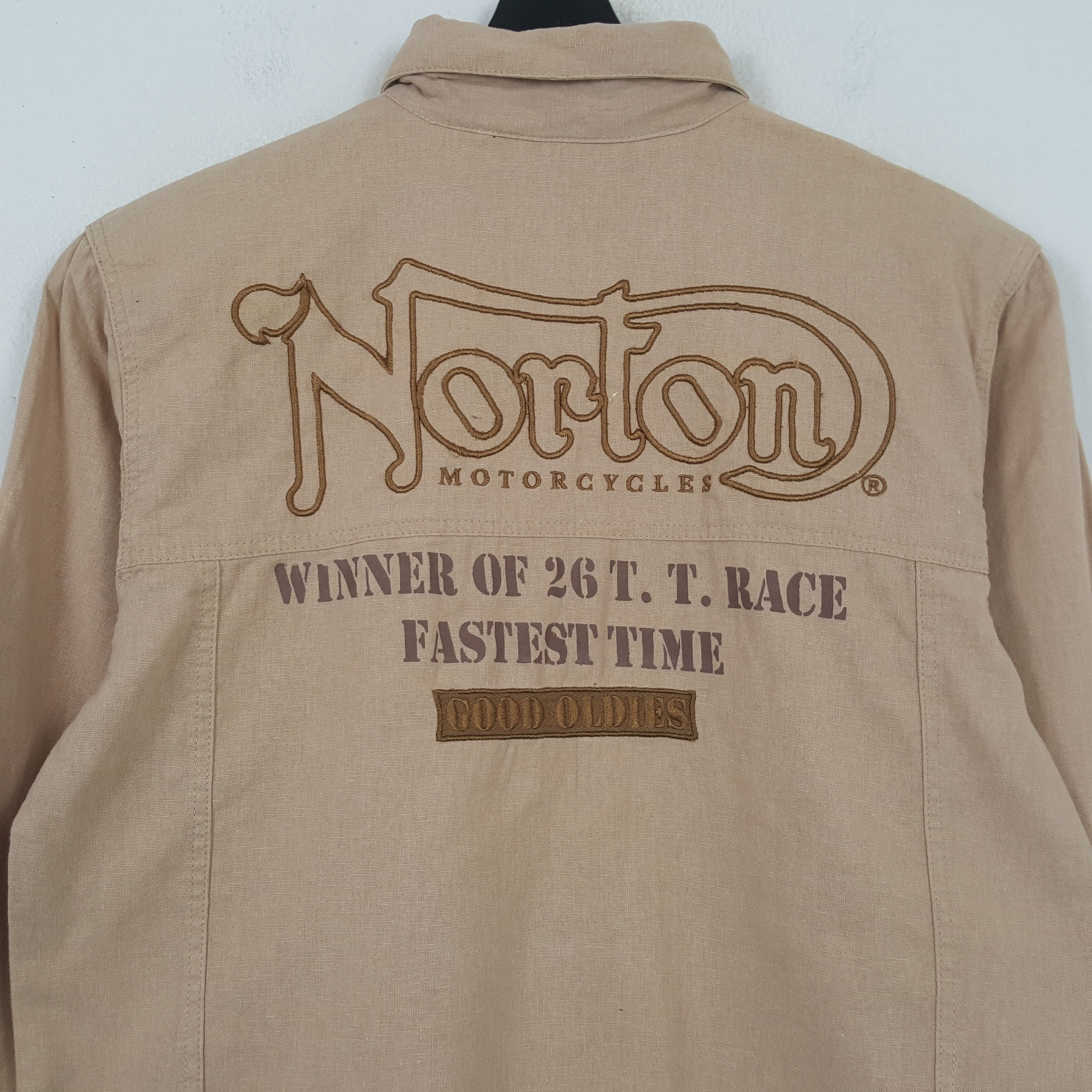 Norton NORTON MOTORCYCLES Racing Style Jacket C293N9 Size US M / EU 48-50 / 2 - 2 Thumbnail