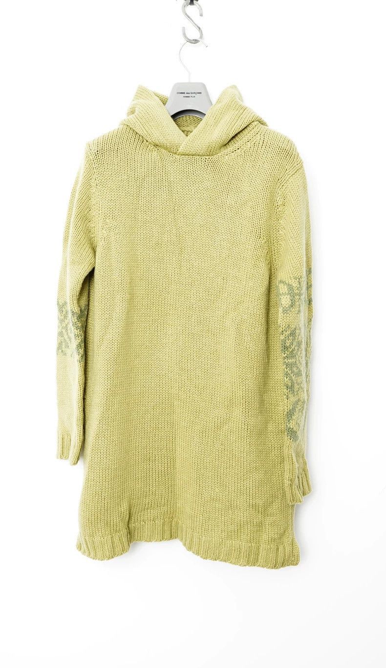 Yohji Yamamoto Yohji Yamamoto Yohji Yamamoto Hooded Knitted Sweatshirt Size US M / EU 48-50 / 2 - 1 Thumbnail
