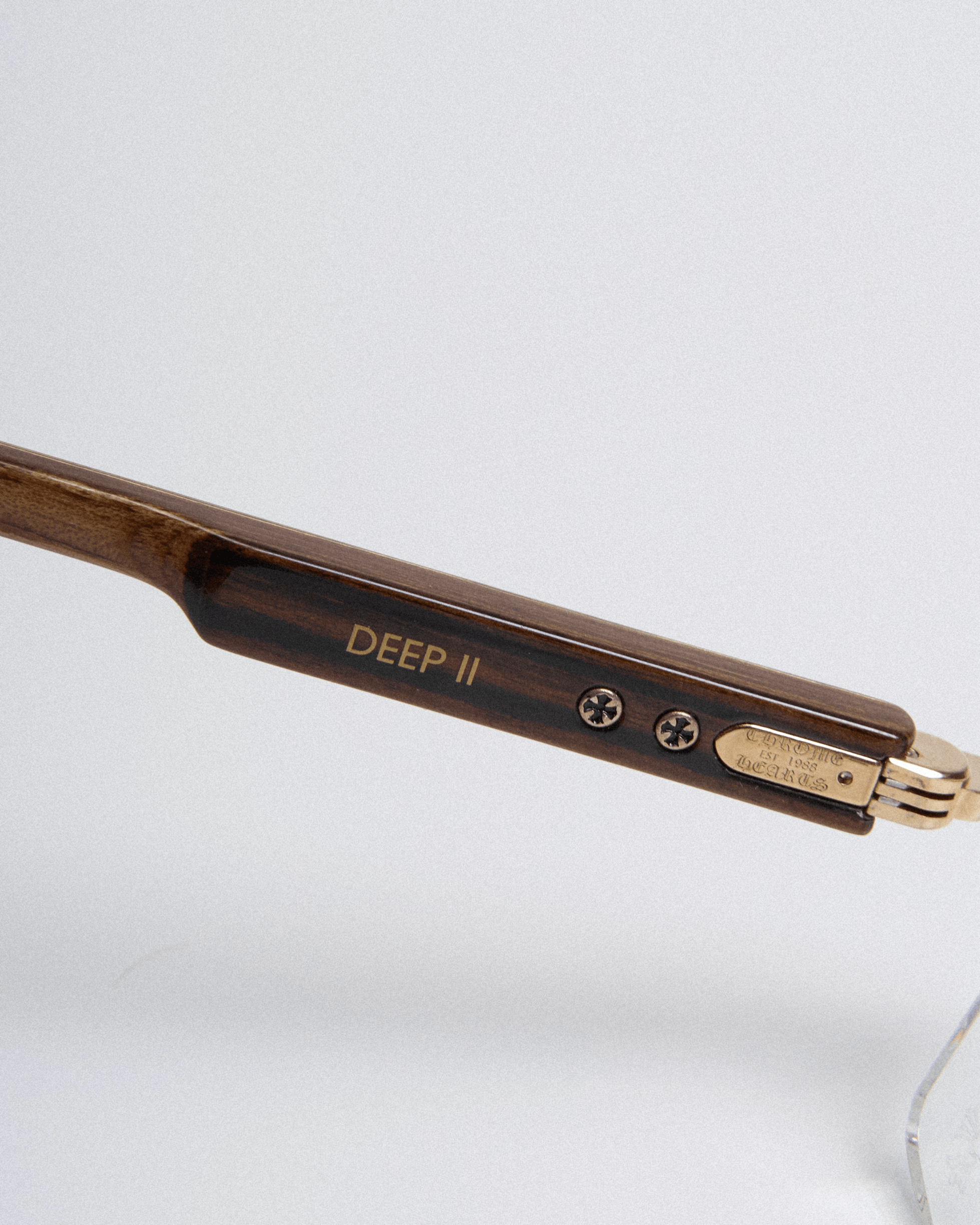 Chrome Hearts CHROME HEARTS DEEP II Gold Plated/Wood Size ONE SIZE - 7 Thumbnail