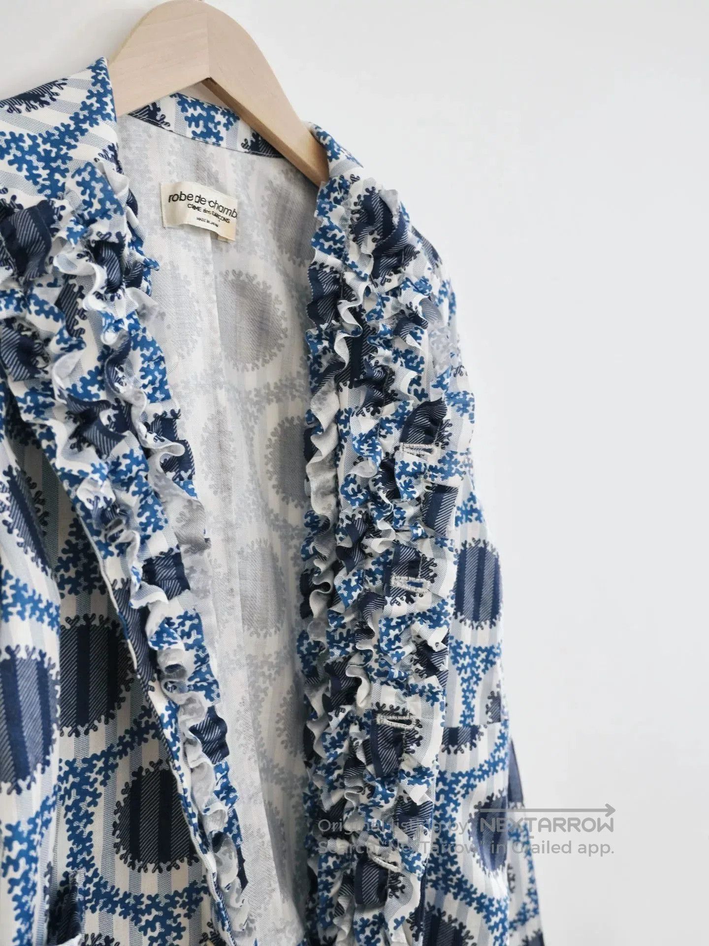 Comme des Garcons layered ruffle collar blouse. Size S / US 4 / IT 40 - 3 Thumbnail
