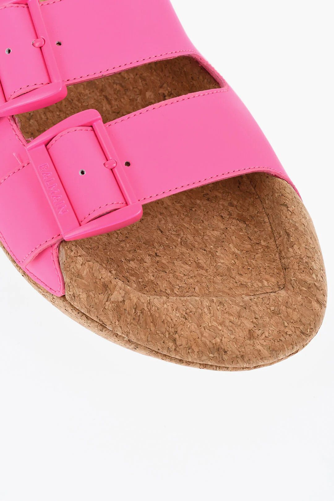 Balmain og1mm0326 Leather Sandals in Pink Size US 6 / IT 36 - 4 Thumbnail
