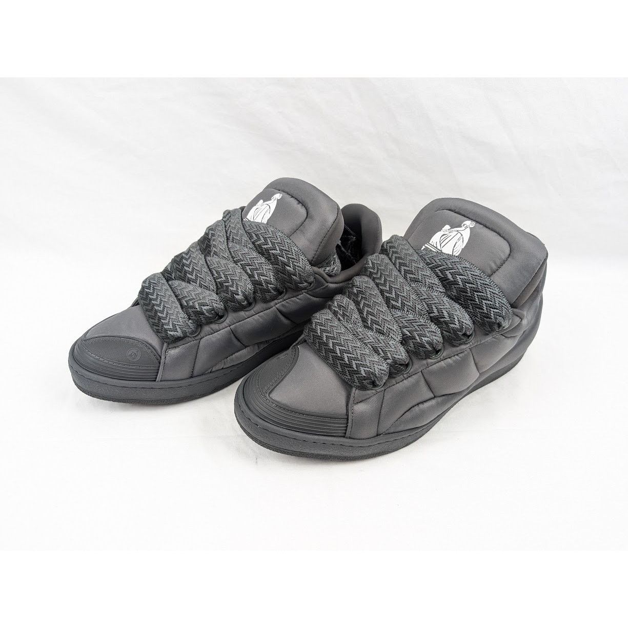 Lanvin o1rshd1 Curb XL Sneakers in Loden Size US 13 / EU 46 - 17 Thumbnail