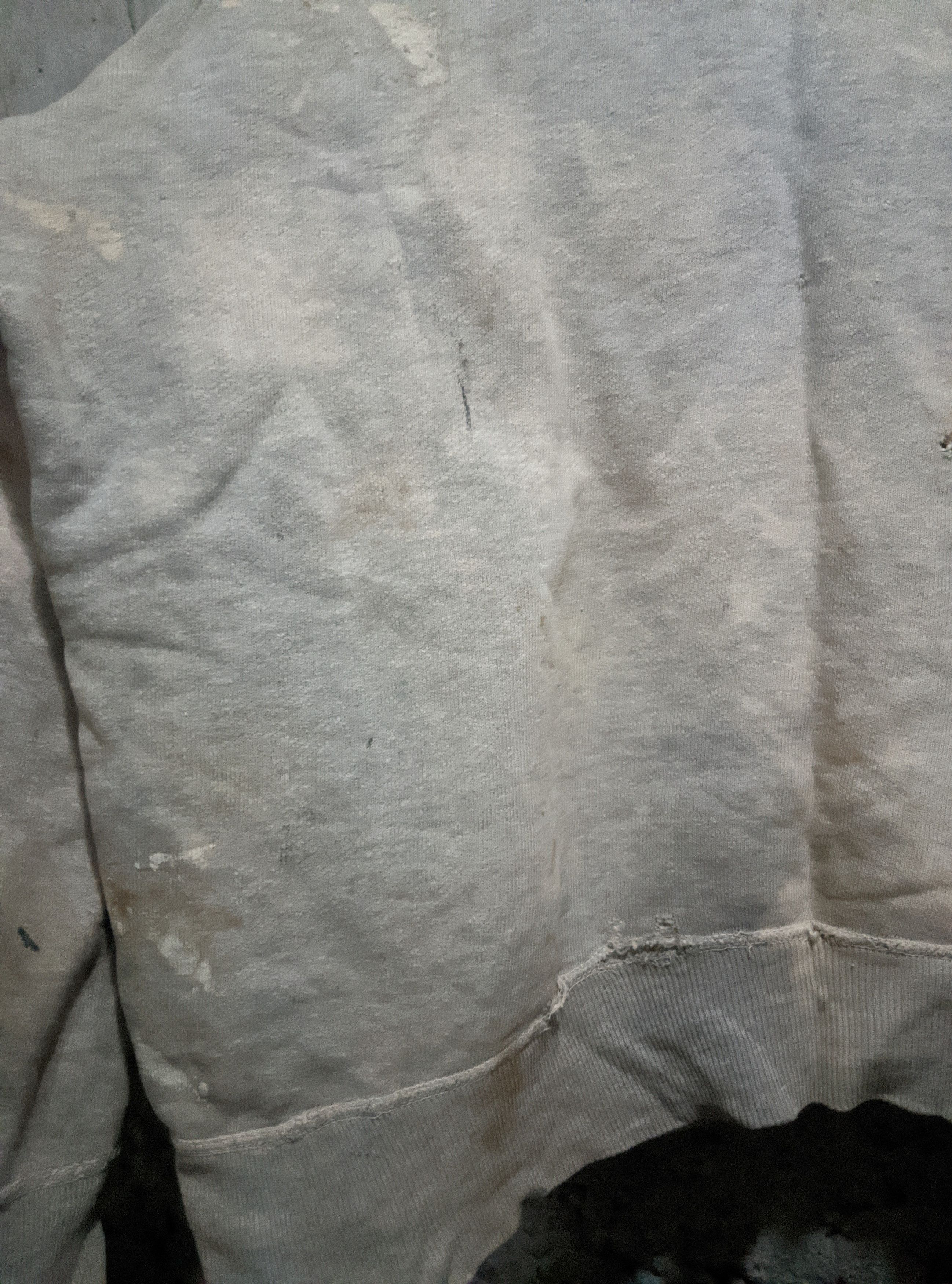 Vintage Vintage 40s destroyed single v sweatshirt afterhood Size US L / EU 52-54 / 3 - 10 Thumbnail