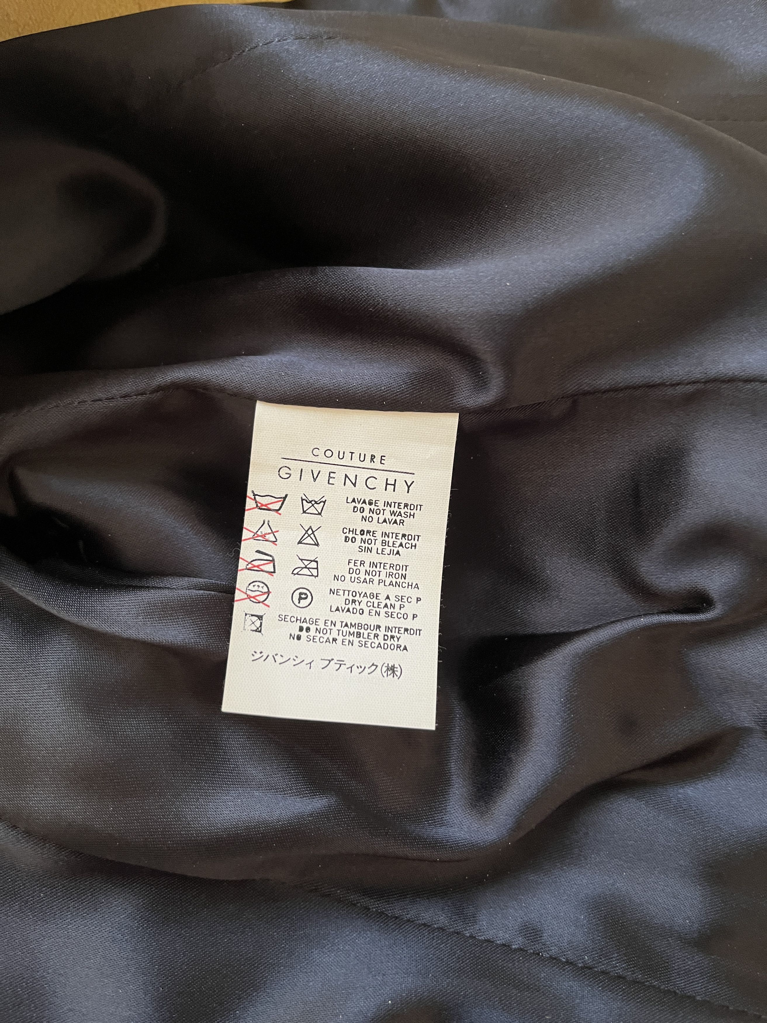 Givenchy ⚡️QUICK SALE⚡️1996 Givenchy Couture Galliano Suede Jacket Size M / US 6-8 / IT 42-44 - 5 Thumbnail