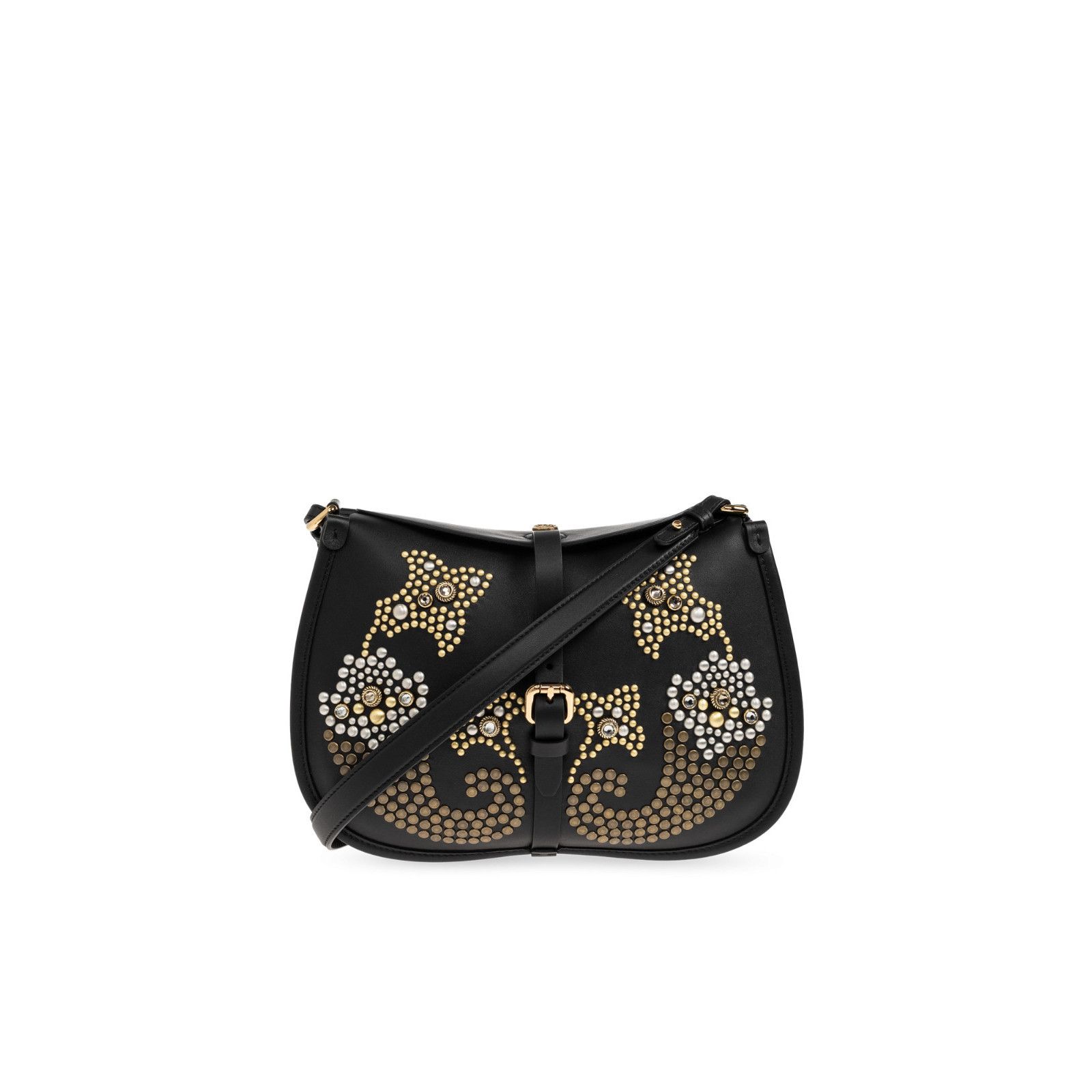Etro ETRO Pony Medium Black Leather Crossbody Bag New & Authentic Size ONE SIZE - 1 Thumbnail