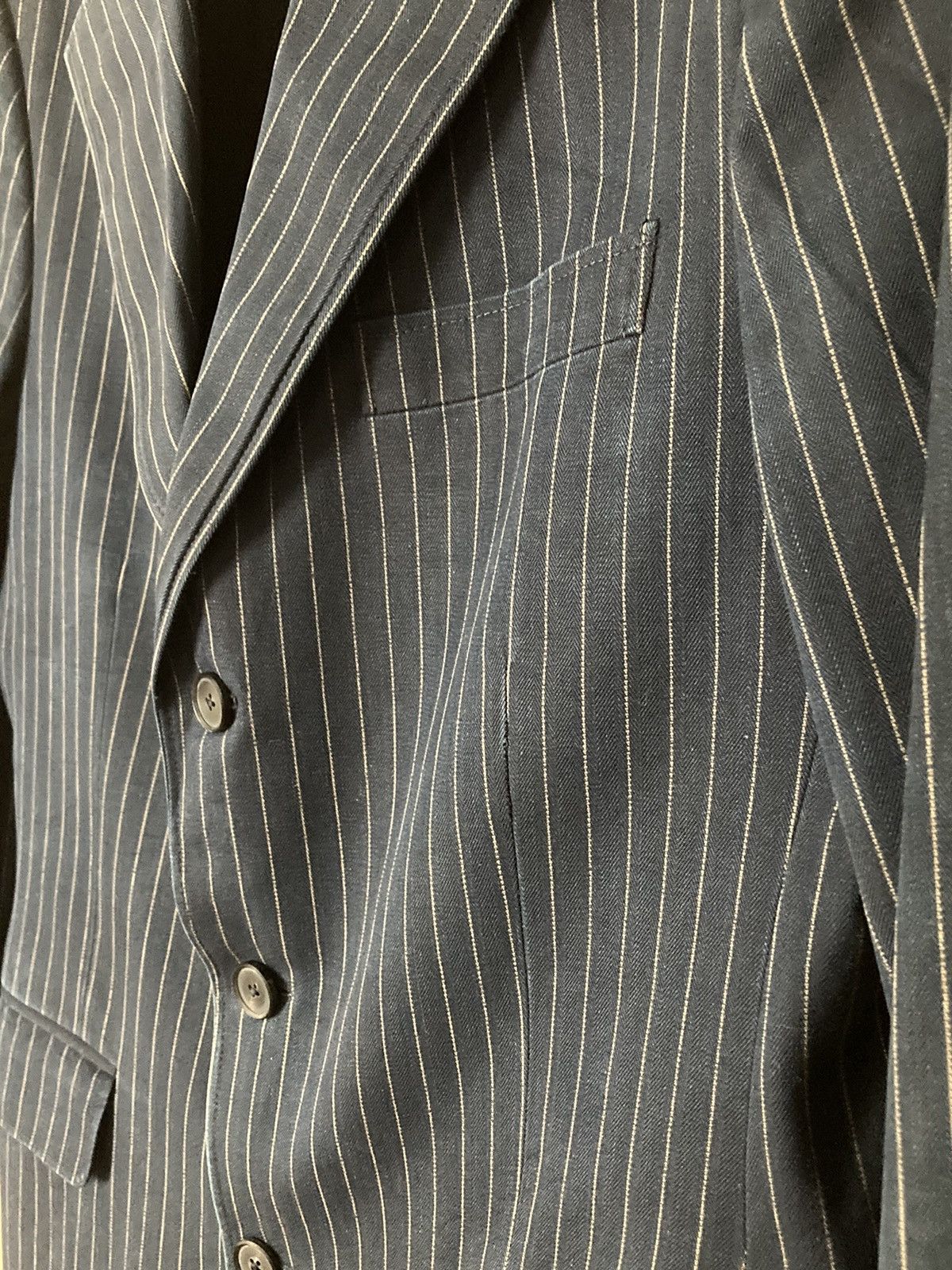 Polo Ralph Lauren RRL Double RL HBT Wabash Indigo Coat Blazers Size 38R - 5 Thumbnail