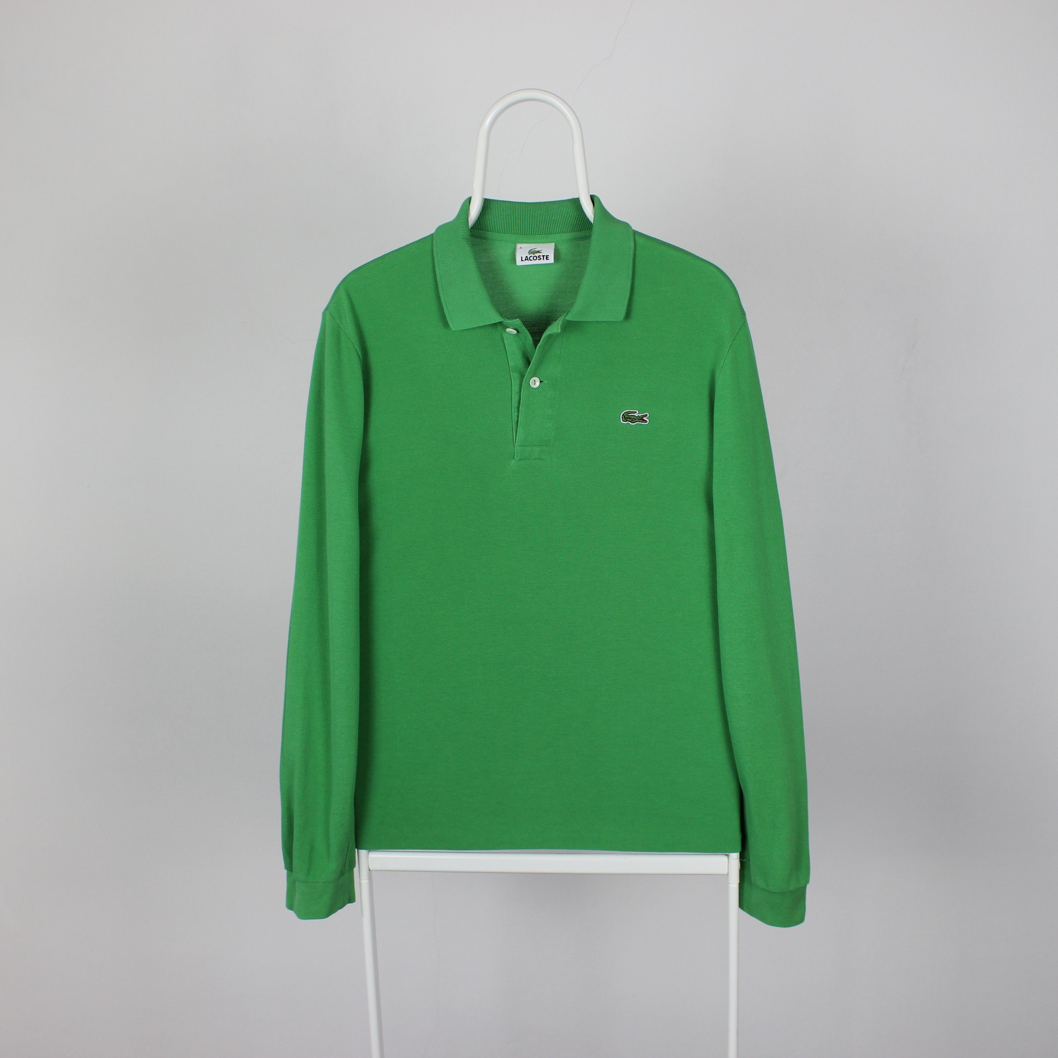 Lacoste Lacoste longsleeve green sweatshirt M L Size US L / EU 52-54 / 3 - 3 Thumbnail