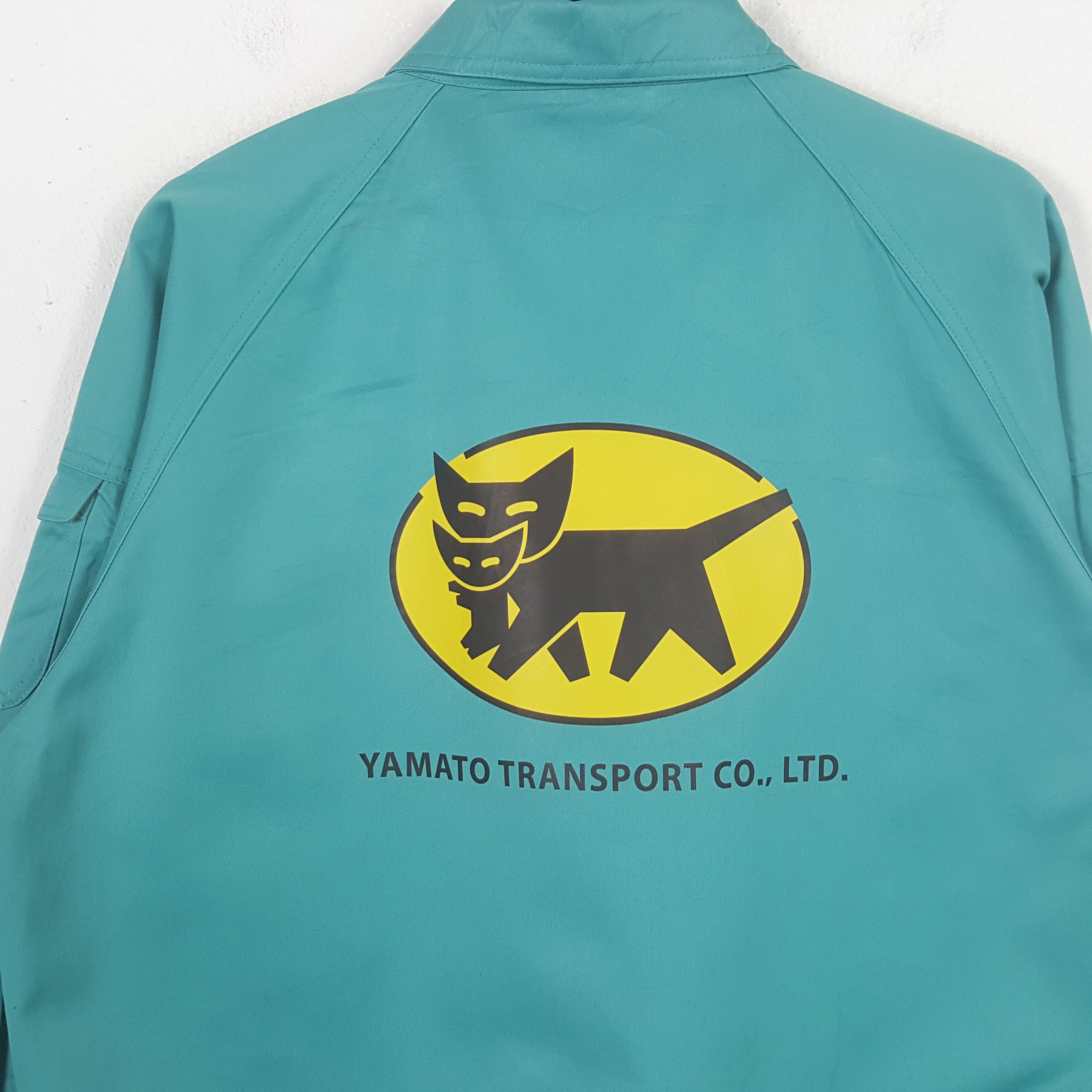 Japanese Brand × Vintage Yamato Transports Japanese Workwear Custom Jacket Size US L / EU 52-54 / 3 - 2 Thumbnail
