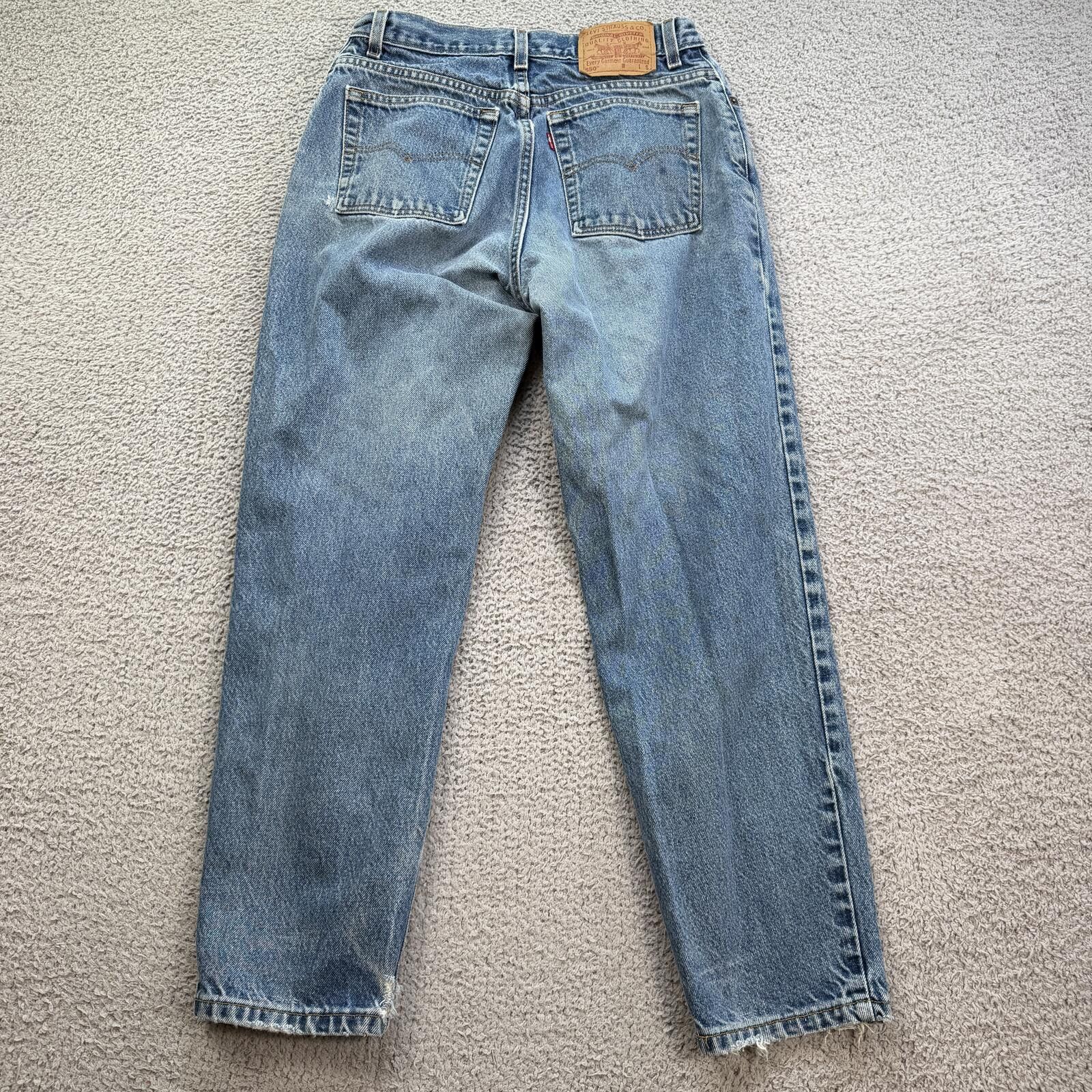 Levi's Vintage Levis 550 Relaxed Fit Tapered Leg Jeans 29 USA Y2K Size 29" - 2 Thumbnail