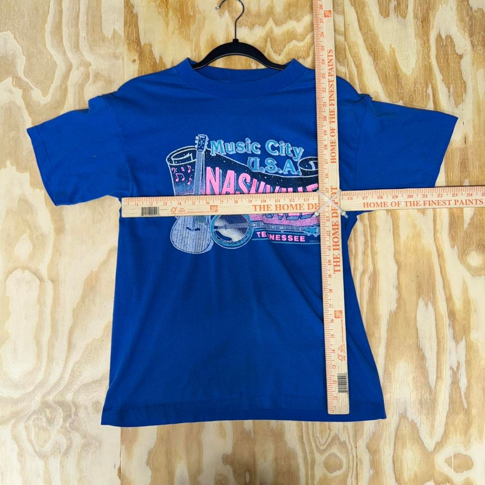 Vintage Vintage y2k music city usa 1980s nashville tourist t-shirt Size US M / EU 48-50 / 2 - 3 Thumbnail