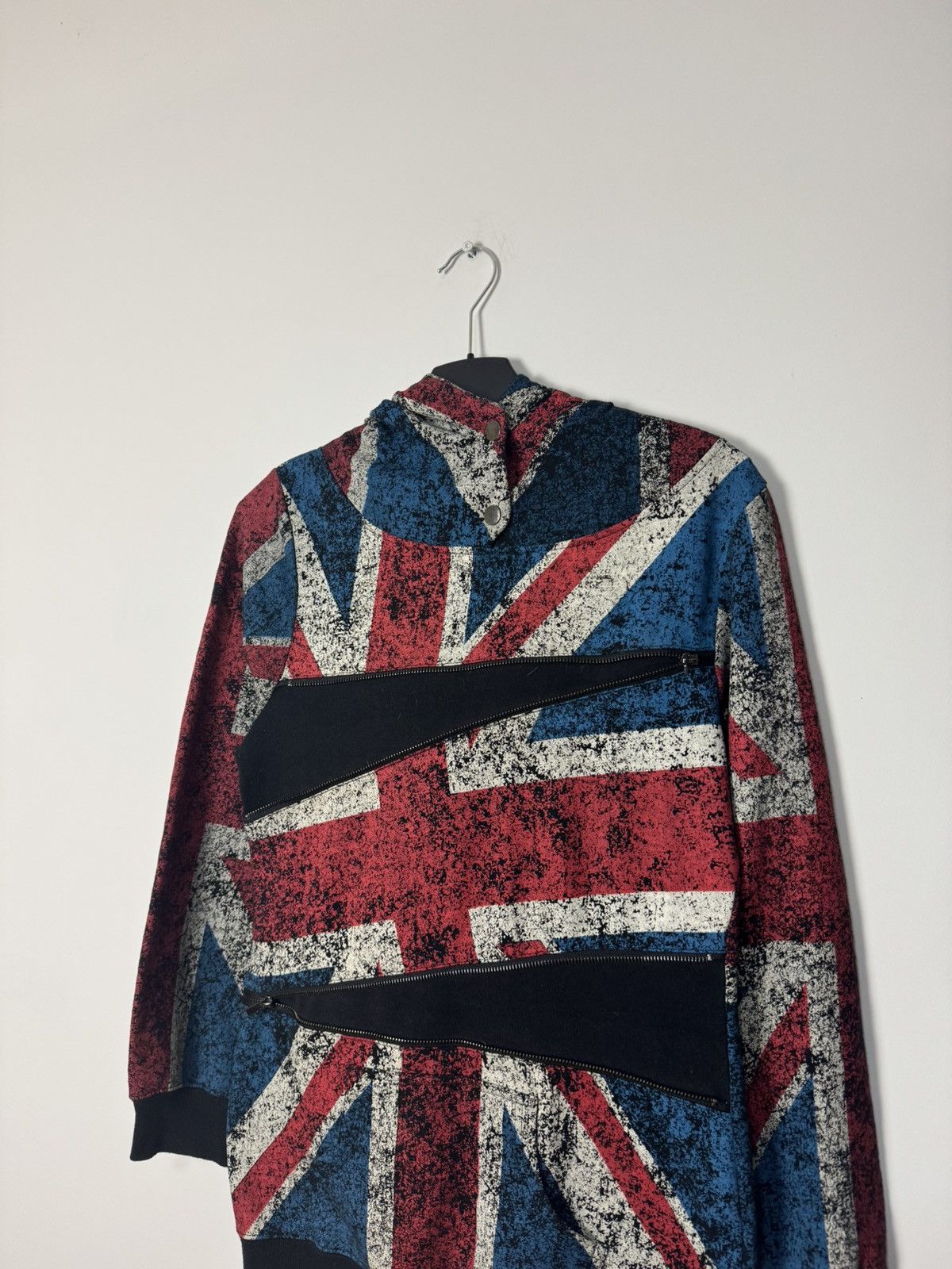 Japanese Brand Avant garde United Kingdom flag zipper hoodie Japanese style Size US S / EU 44-46 / 1 - 3 Thumbnail