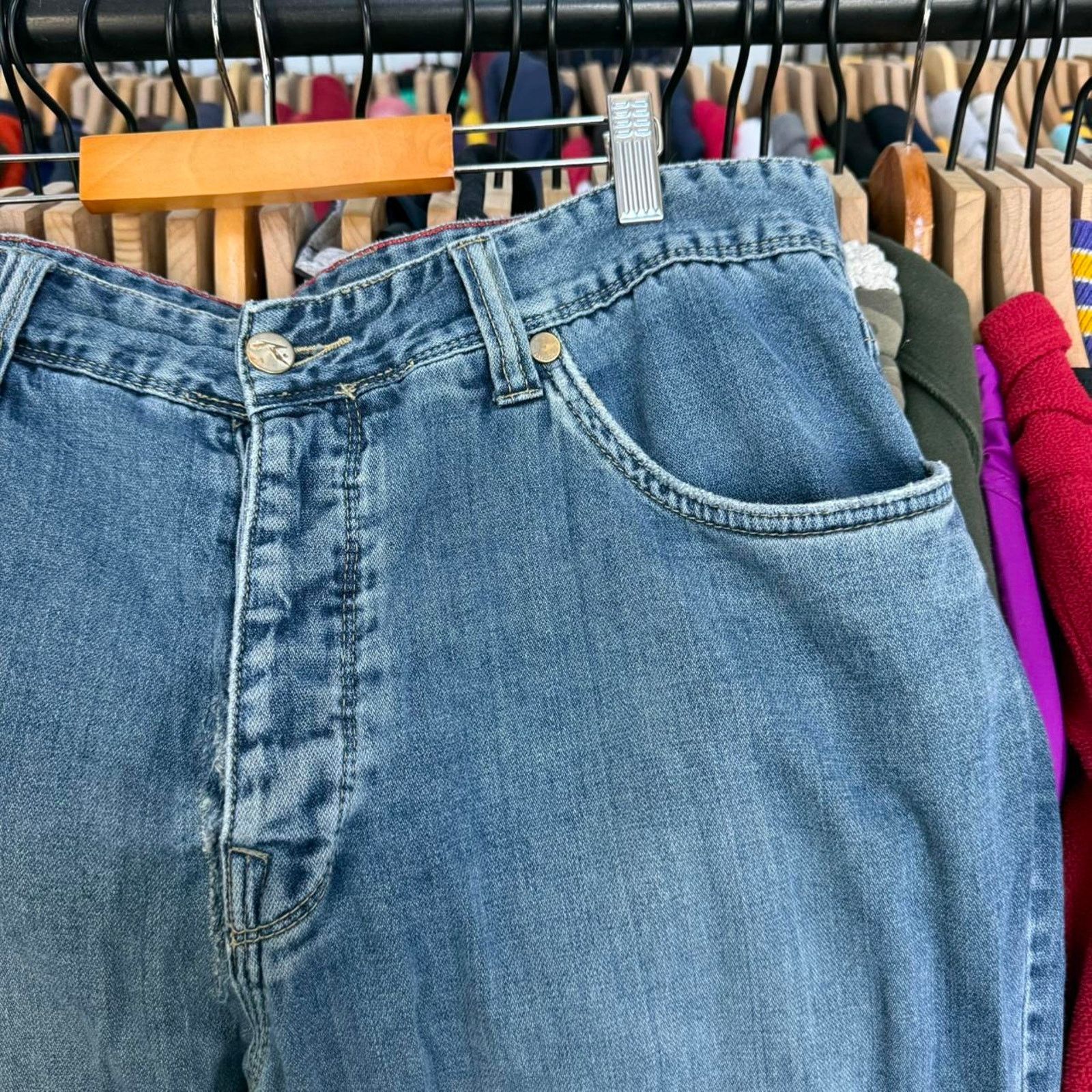 Rusty Vintage Y2K Rusty Skate/Surf Baggy Denim Jeans Size US 36 / EU 52 - 7 Thumbnail