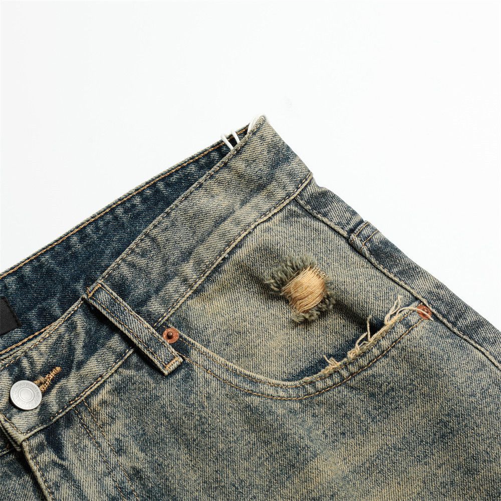 Vintage Vintage distressed punk washed scimitar jeans Size US 32 / EU 48 - 4 Thumbnail