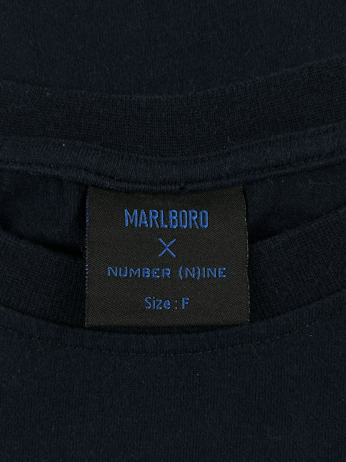 Japanese Brand × Number (N)ine NEW Number (N)ine Marlboro Star Logo Tshirt Navy Size US M / EU 48-50 / 2 - 6 Thumbnail