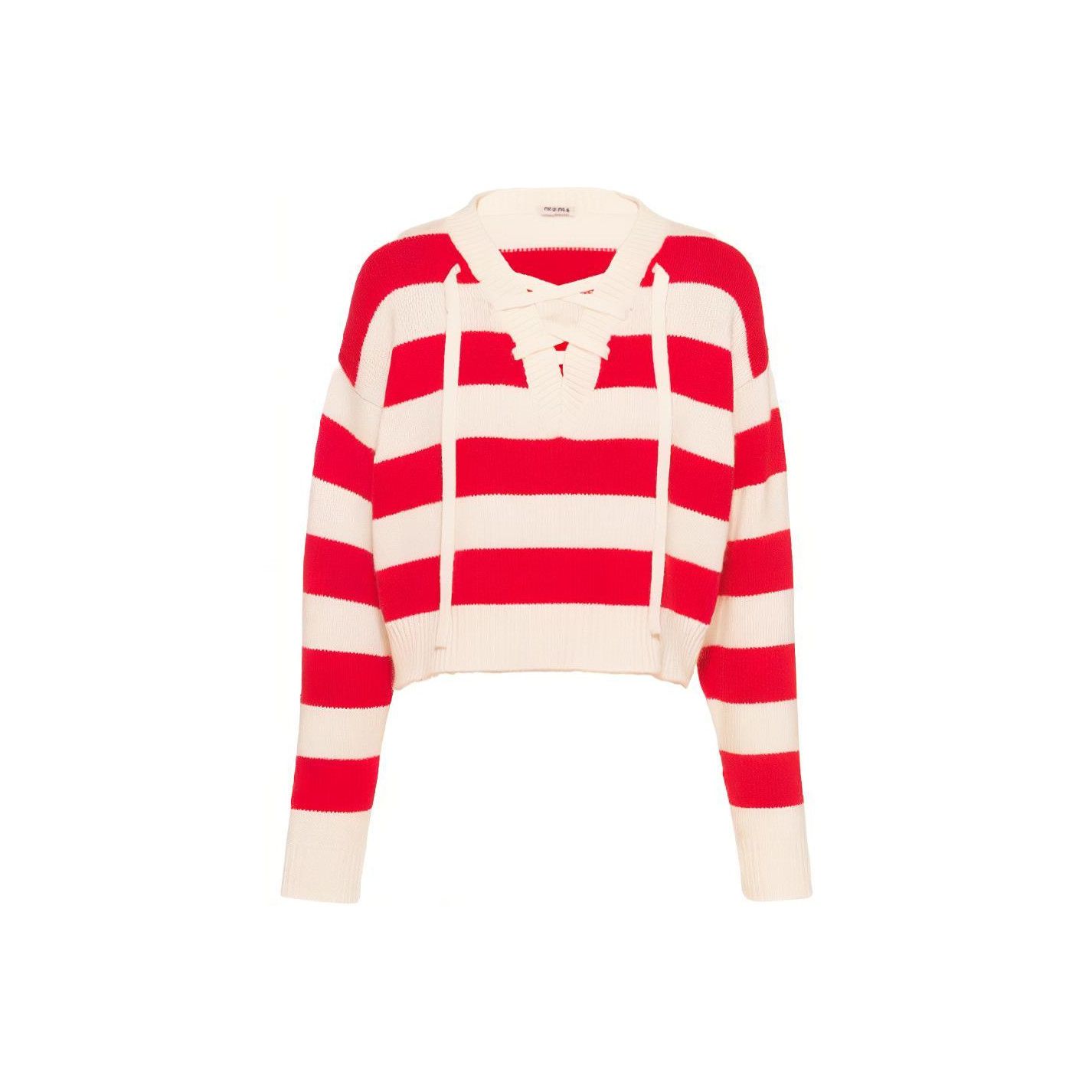 Miu Miu Miu Miu Striped Cashmere Sweater Size 40 Size S / US 4 / IT 40 - 1 Thumbnail