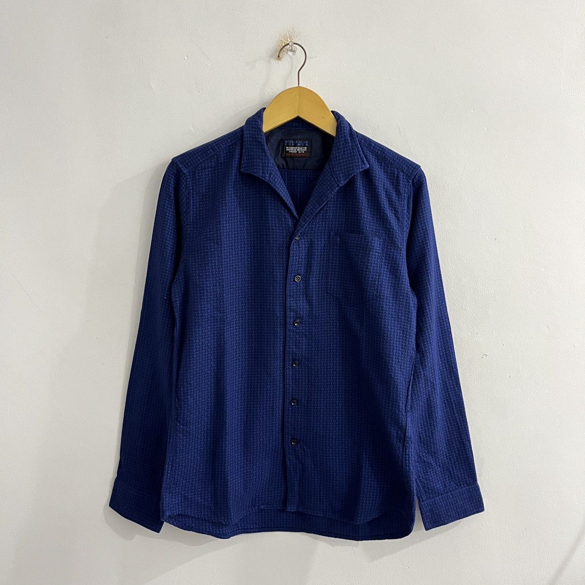 Japanese Brand Nicole Club For Men Button Up Shirt Size US M / EU 48-50 / 2 - 1 Thumbnail