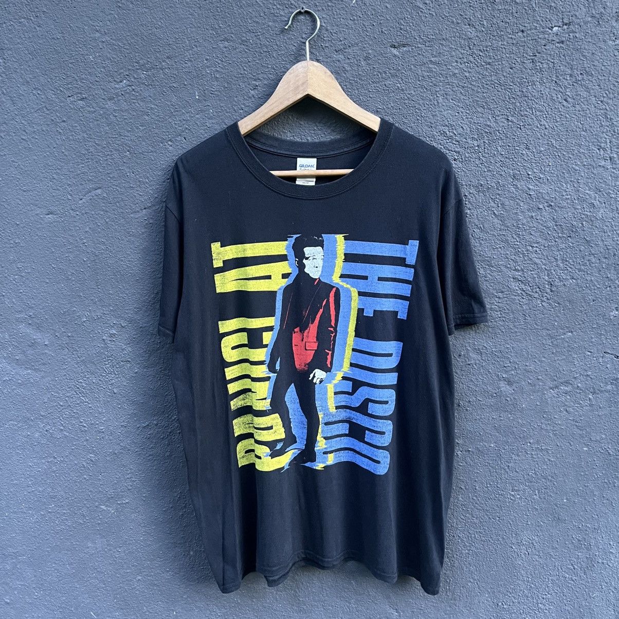 Thrashed Faded Panic At The Disco Band Tee