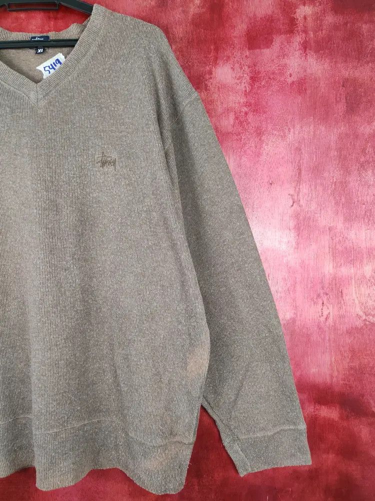 Stussy DL Stussy Brown faded vintage Sweatshirt #5419 Size US XL / EU 56 / 4 - 6 Thumbnail