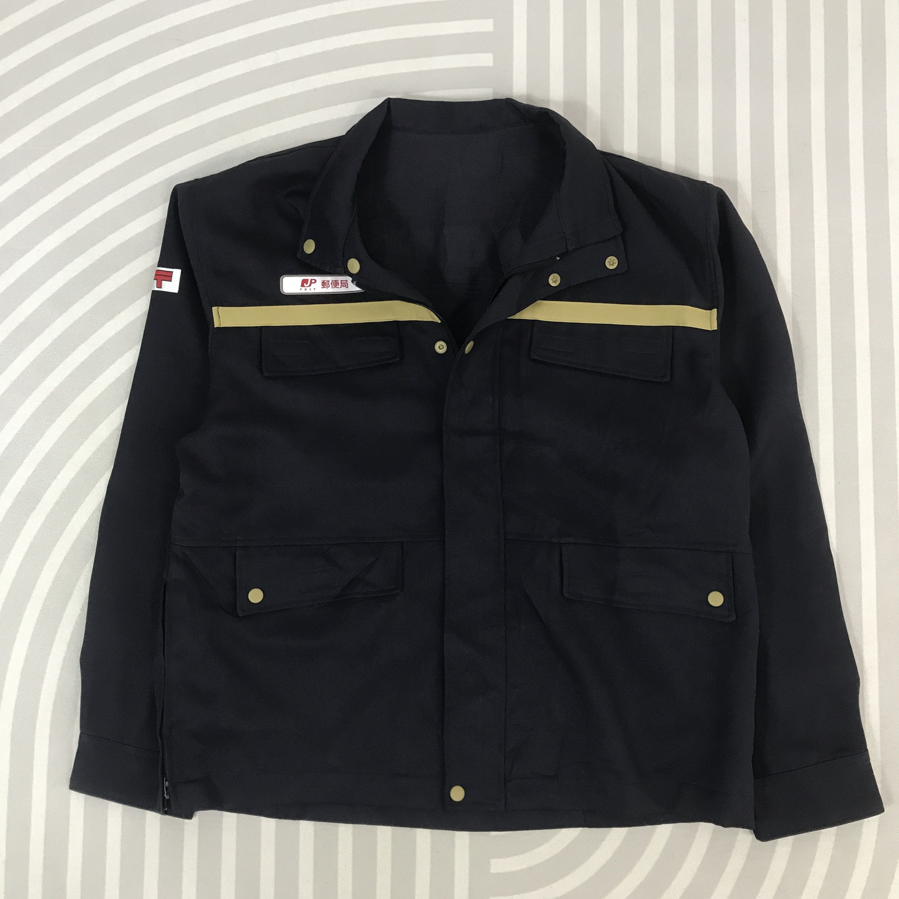 Japanese Brand Vintage JP Post Work uniform Japan post Jacket K62B5 Size US M / EU 48-50 / 2 - 3 Thumbnail