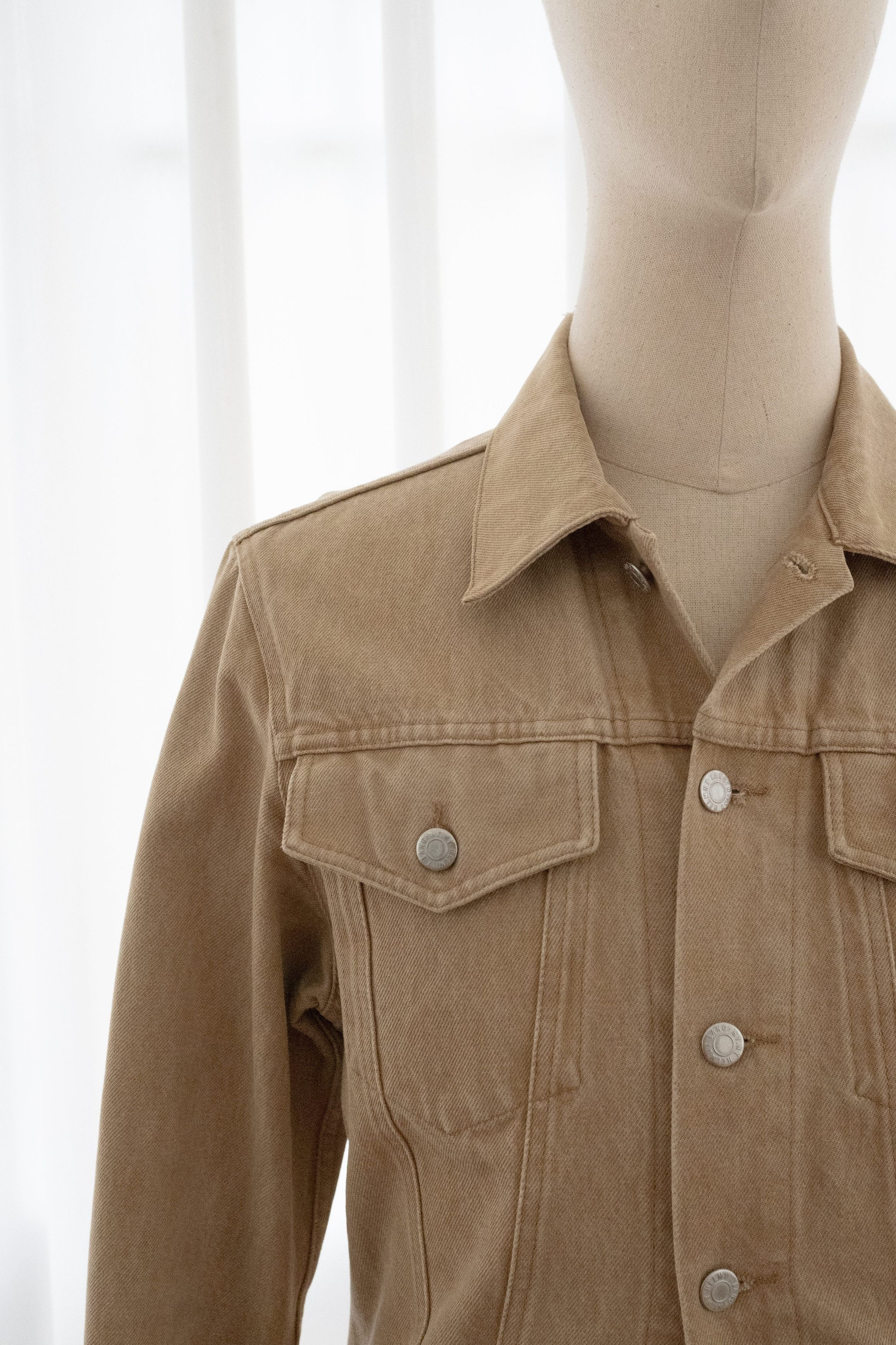 Helmut Lang 2000 HELMUT LANG RAW DENIM CLASSIC 2-POCKET JACKET Size US S / EU 44-46 / 1 - 3 Thumbnail