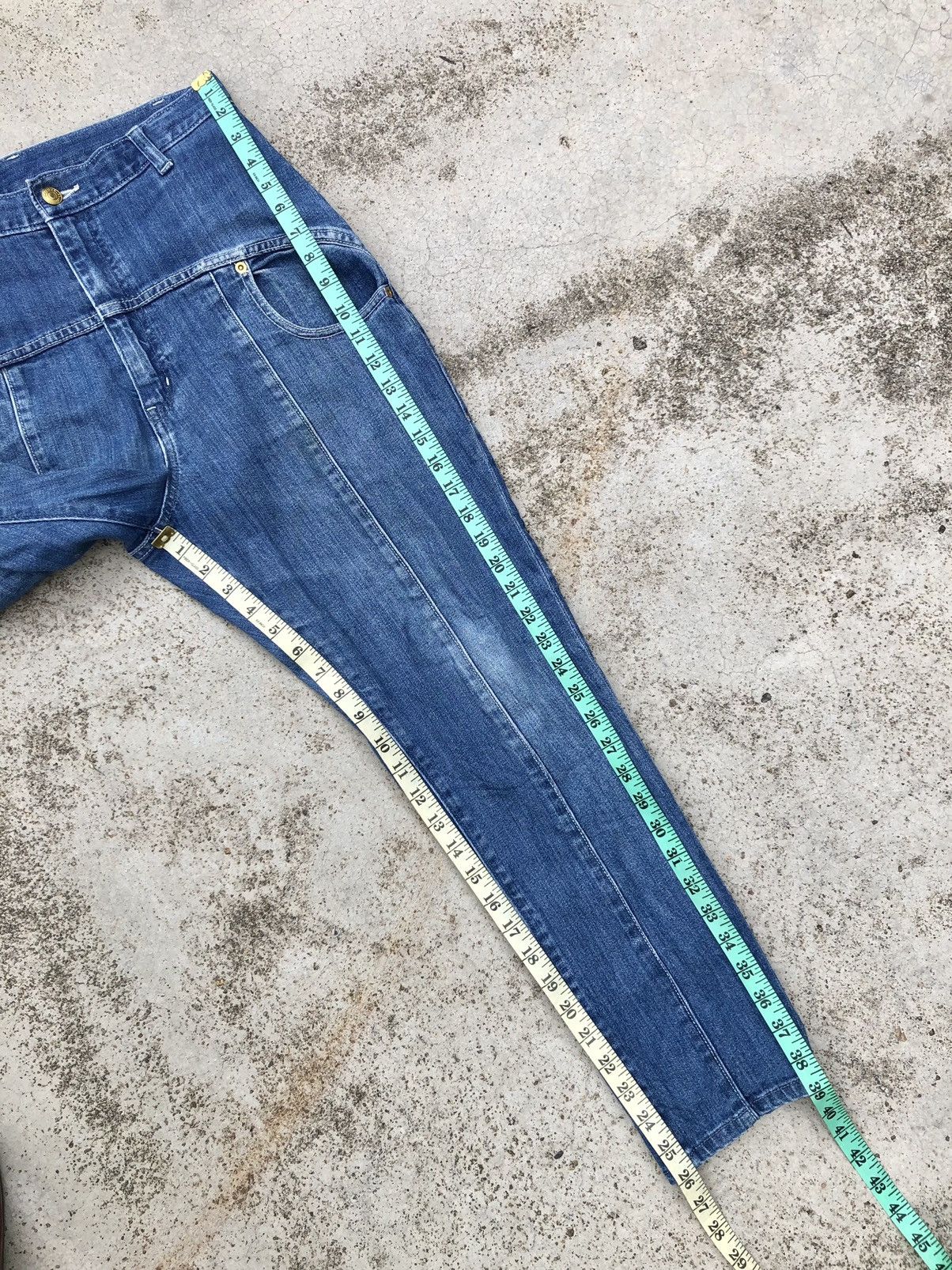Issey Miyake × mercibeaucoup STRECTHABLE DENIM BY MERCIBEAUEOUP Size US 30 / EU 46 - 8 Thumbnail