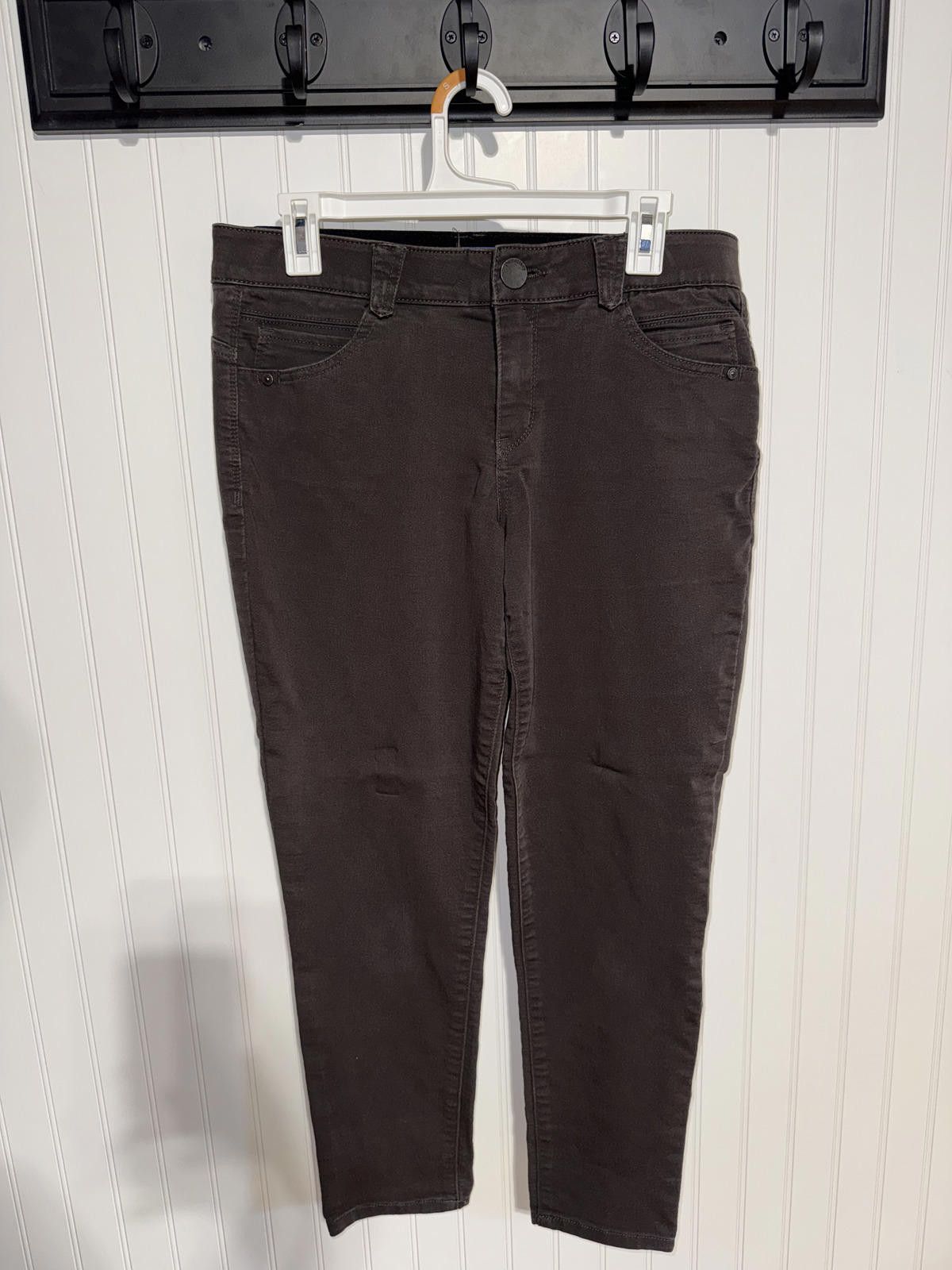 Other Democracy Women's 10 Ab solution Espresso Brown Skinny Pants Size 32" / US 10 / IT 46 - 1 Thumbnail