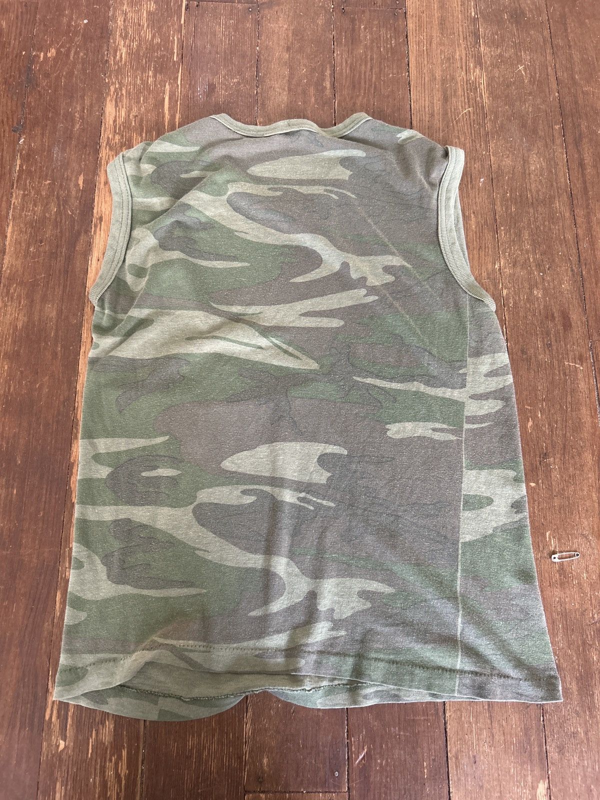 Vintage 80s vintage camouflage tee shirt Size US S / EU 44-46 / 1 - 2 Thumbnail
