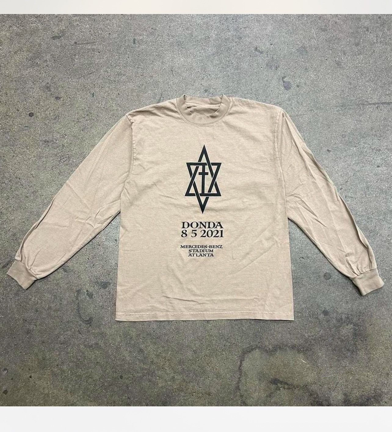 Kanye West × Yeezy KANYE WEST DONDA LONGSLEEVE Size US M / EU 48-50 / 2 - 2 Thumbnail
