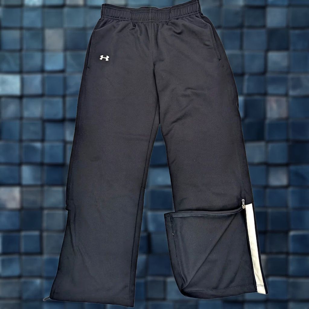 Under Armour Under Armour All Season Gear Pants Women S 28x29 Knit Black Loose Drawstring Elastic Waist Sports Gear Size 28" / US 6 / IT 42 - 1 Thumbnail