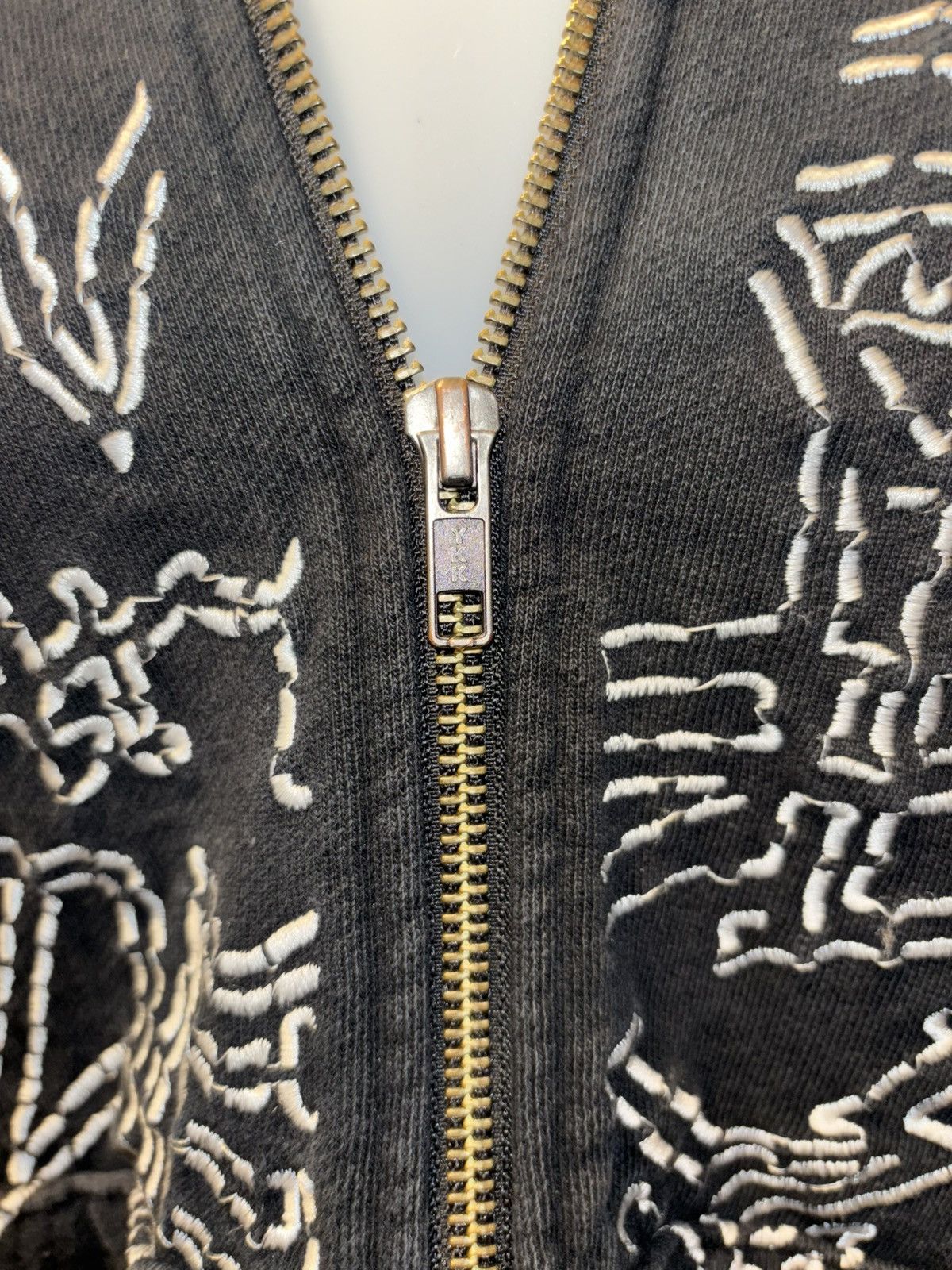 Travis Scott Cactus Jack by Travis Scott Blackout Zip Up Hoodie Size US M / EU 48-50 / 2 - 5 Thumbnail