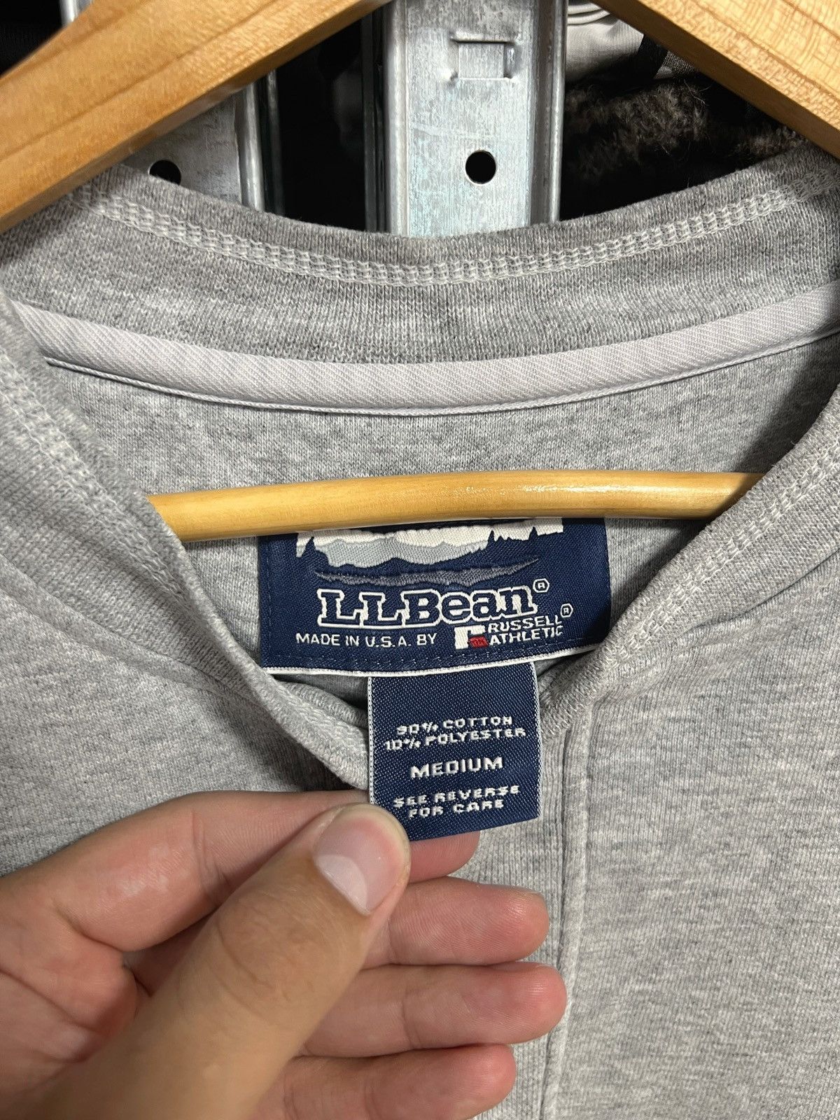 L.L. Bean Vintage Russell Athletic L.L Bean Sweatshirt Button Size M Size US M / EU 48-50 / 2 - 4 Thumbnail