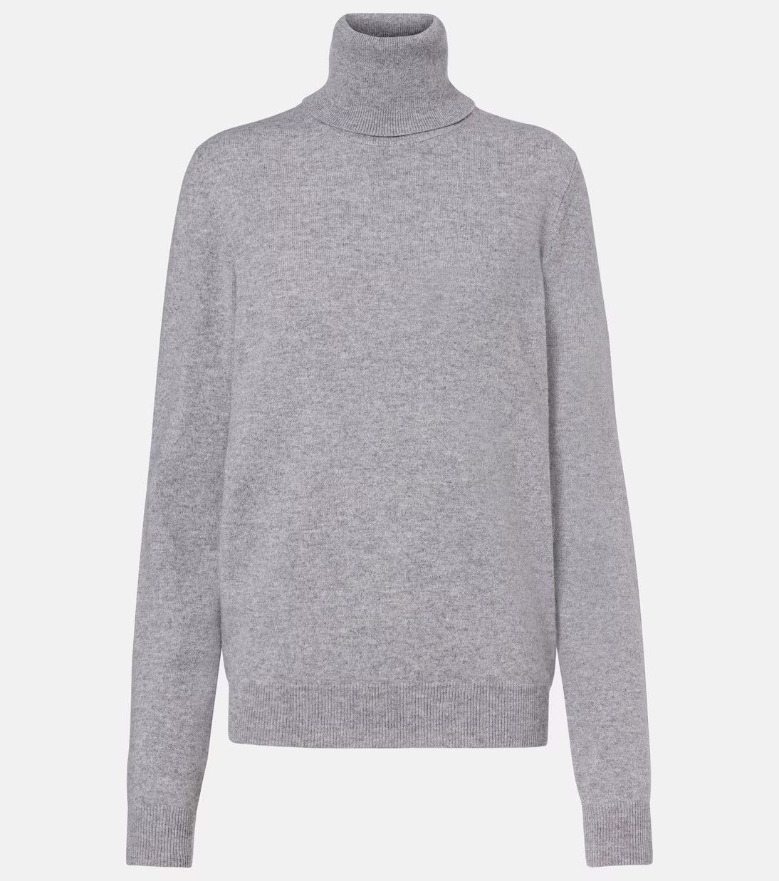 Saint Laurent Paris o1y0126 Turtleneck Sweater in Gray Size XS / US 0-2 / IT 36-38 - 1 Thumbnail